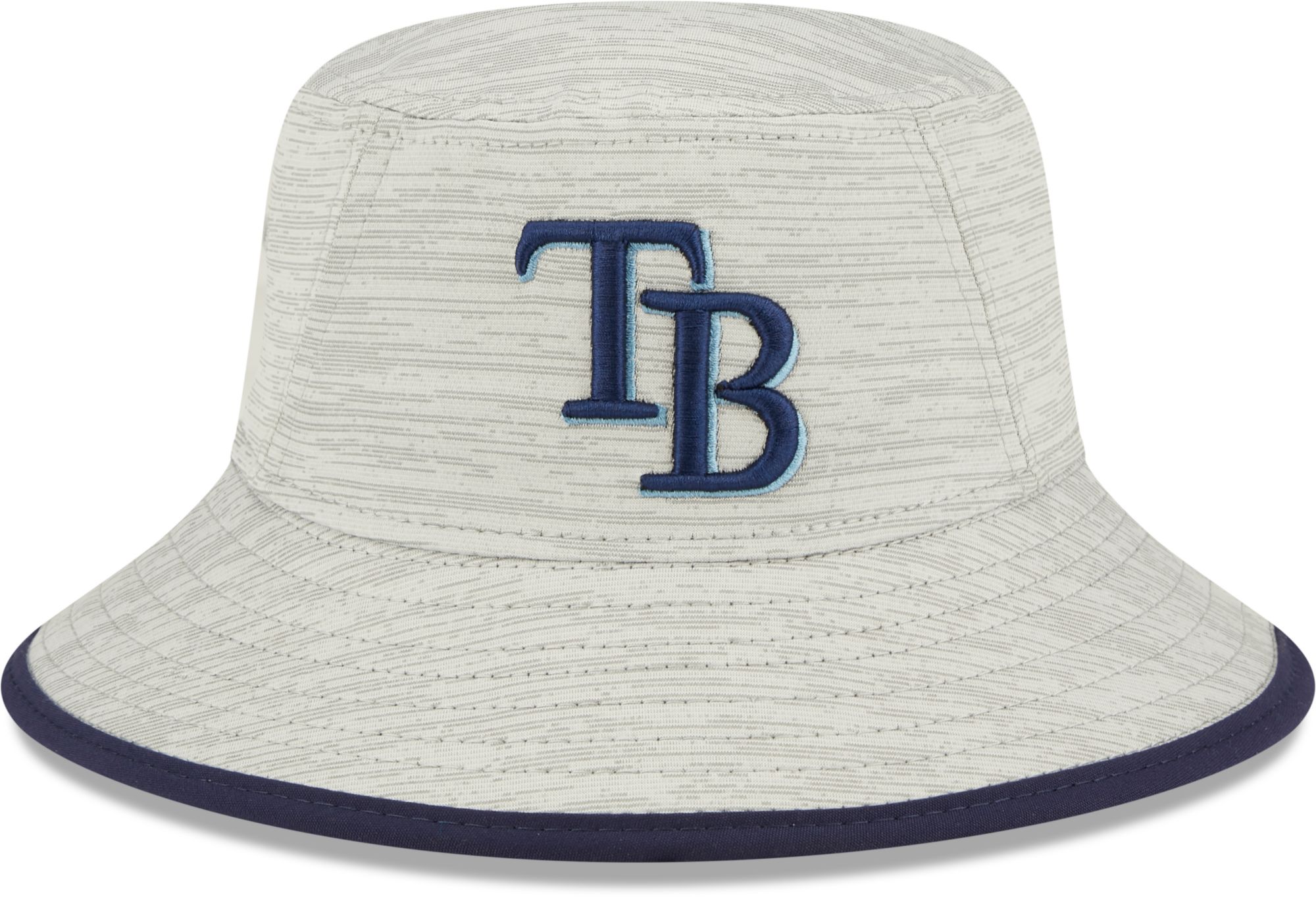 New Era Men's Tampa Bay Rays Gray Distinct Bucket Hat product image