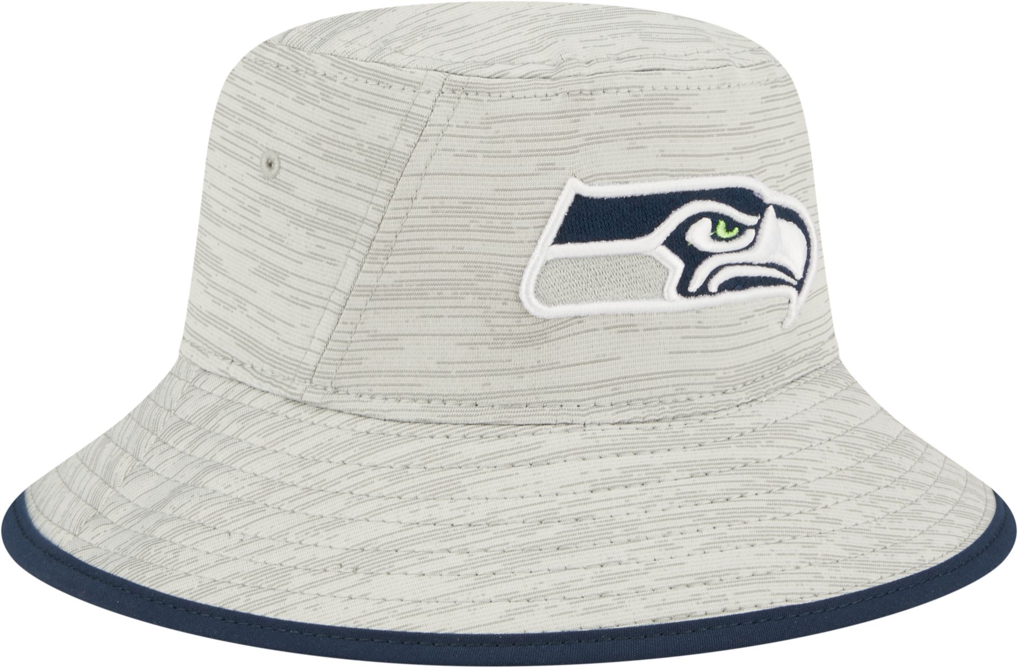 New Era Men's Seattle Seahawks Distinct Grey Adjustable Bucket Hat product image