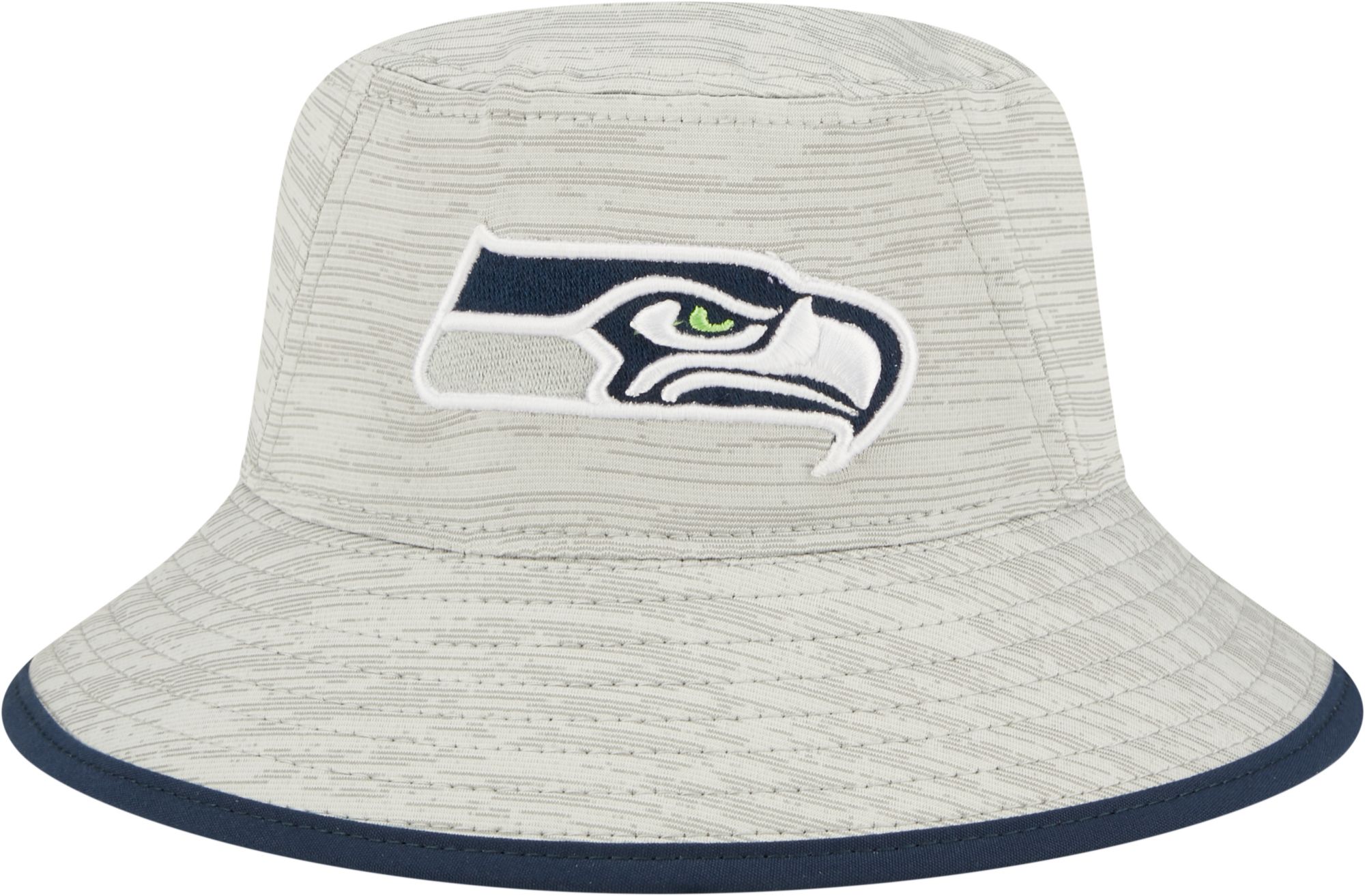 New Era Men's Seattle Seahawks Distinct Grey Adjustable Bucket Hat product image