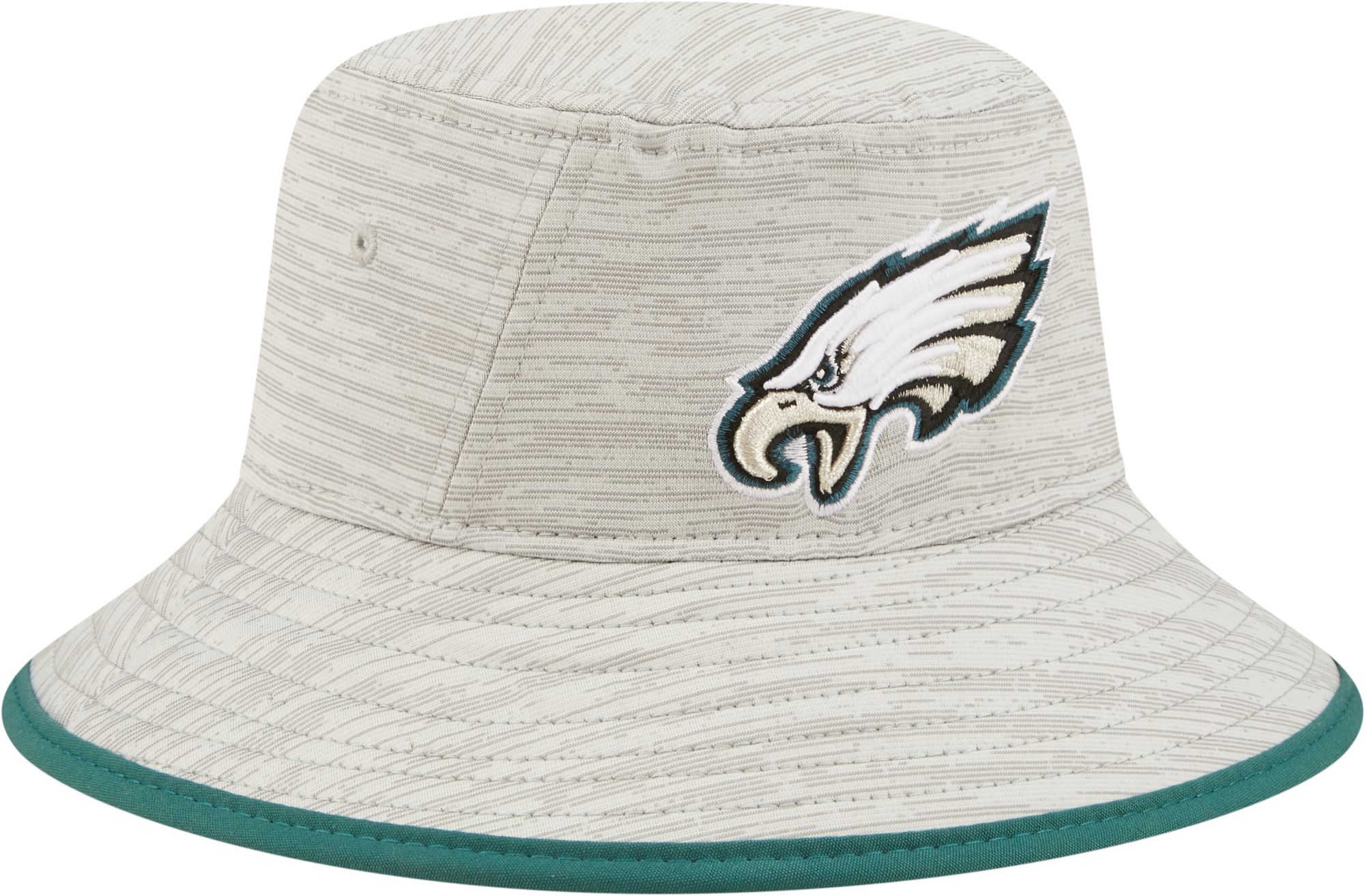 New Era Men's Philadelphia Eagles Distinct Grey Adjustable Bucket Hat product image