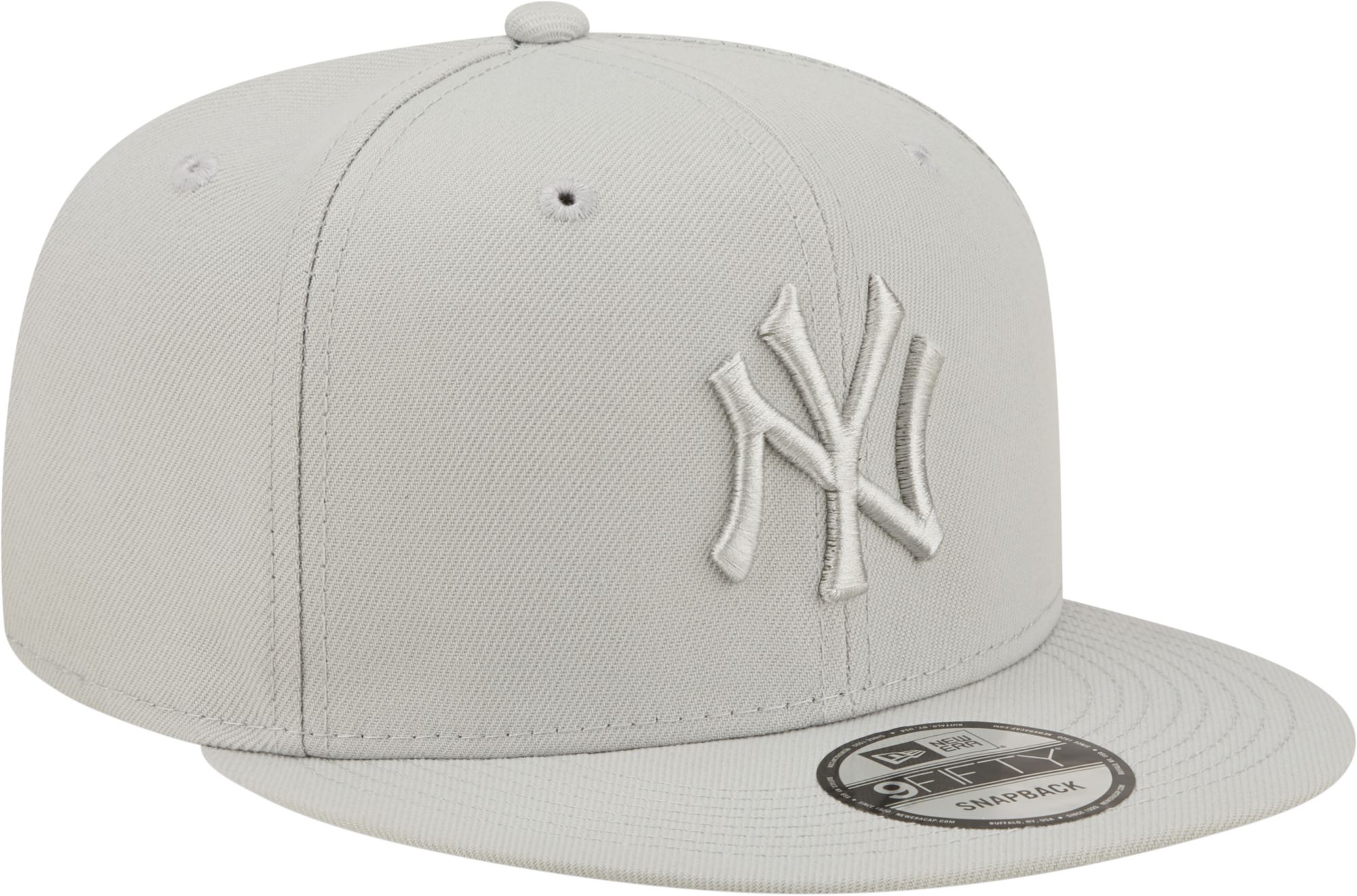 New Era Men's New York Yankees Gray 9Fifty Colorpack Fitted Hat product image