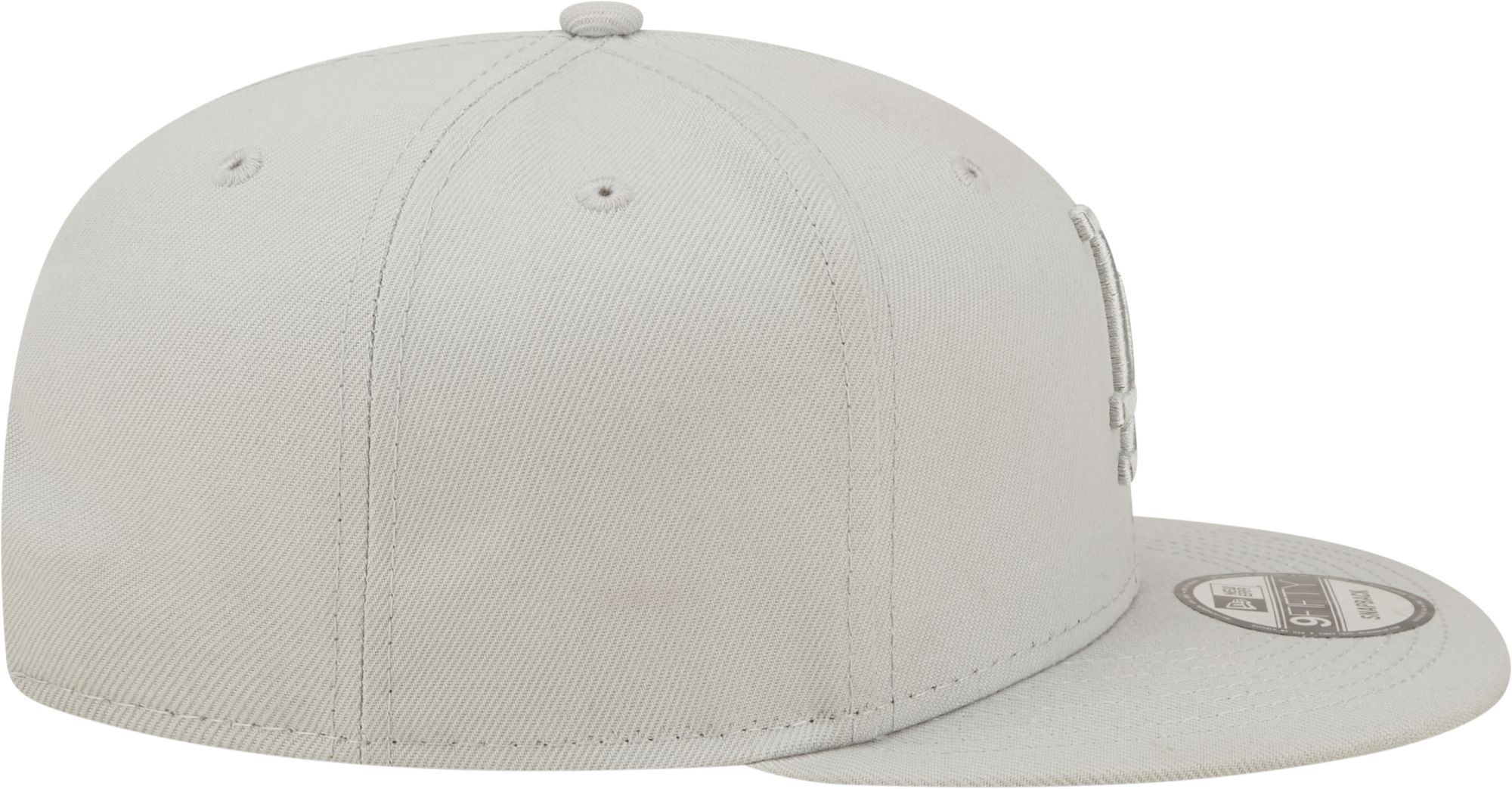 New Era Men's Los Angeles Dodgers Grey 9Fifty Adjustable Snapback Hat product image