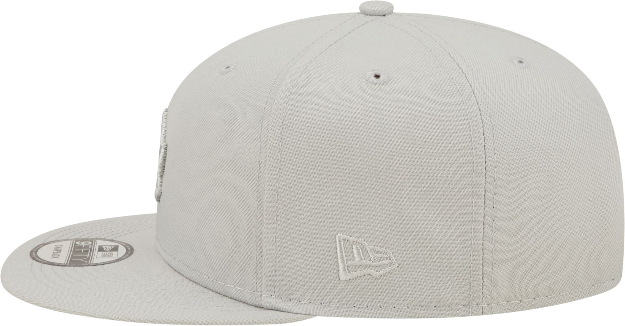 New Era Men's Los Angeles Dodgers Grey 9Fifty Adjustable Snapback Hat product image