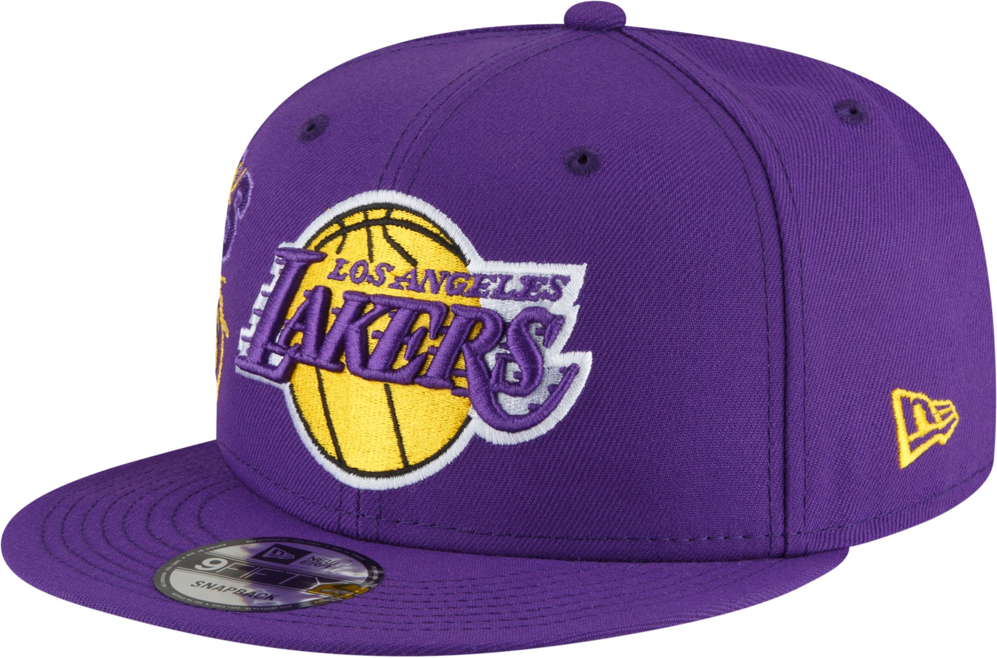 New Era Men's Los Angeles Lakers Purple 9Fifty Adjustable Snapback Hat product image