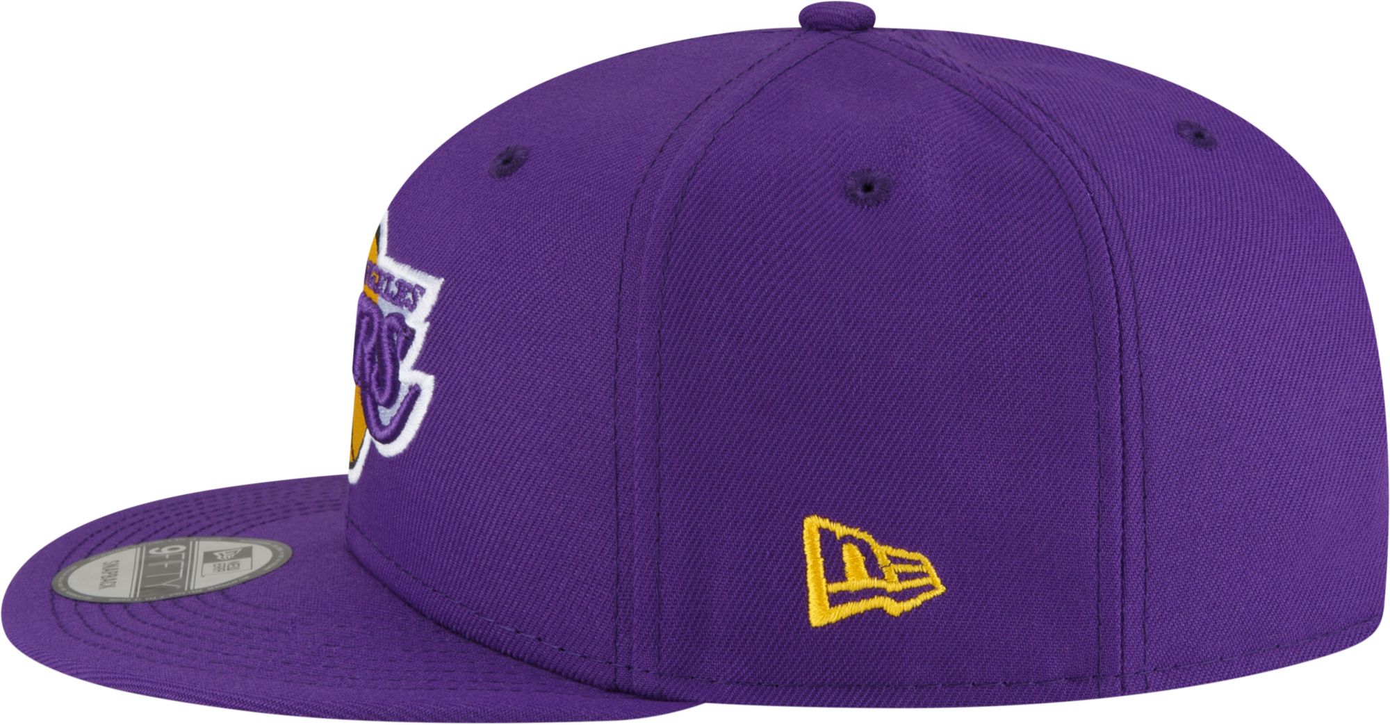 New Era Men's Los Angeles Lakers Purple 9Fifty Adjustable Snapback Hat product image