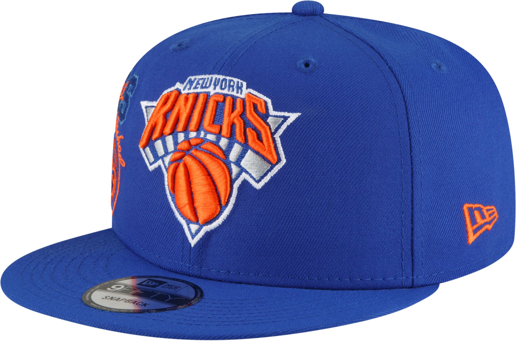 New Era Men's New York Knicks Blue 9Fifty Adjustable Snapback Hat product image