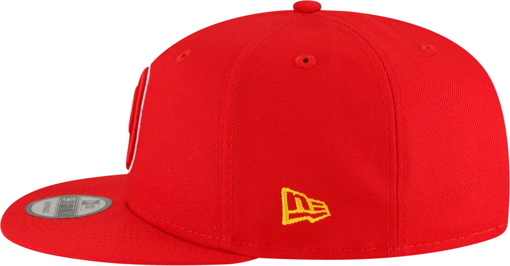 New Era Men's Atlanta Hawks Red 9Fifty Adjustable Snapback Hat product image