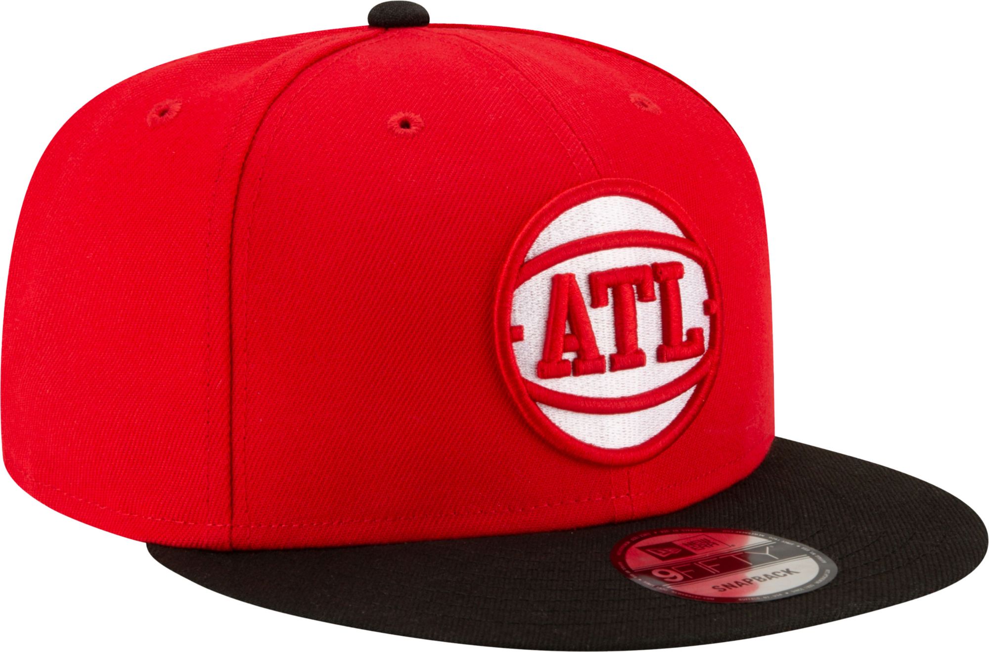 New Era Adult Atlanta Hawks Red 2Tone 9Fifty Adjustable Hat