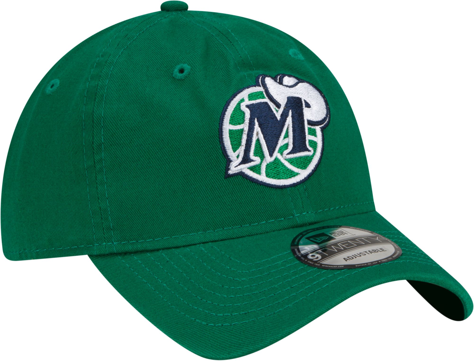 New Era Men's 2021-22 City Edition Dallas Mavericks Green 9Twenty Adjustable Hat product image