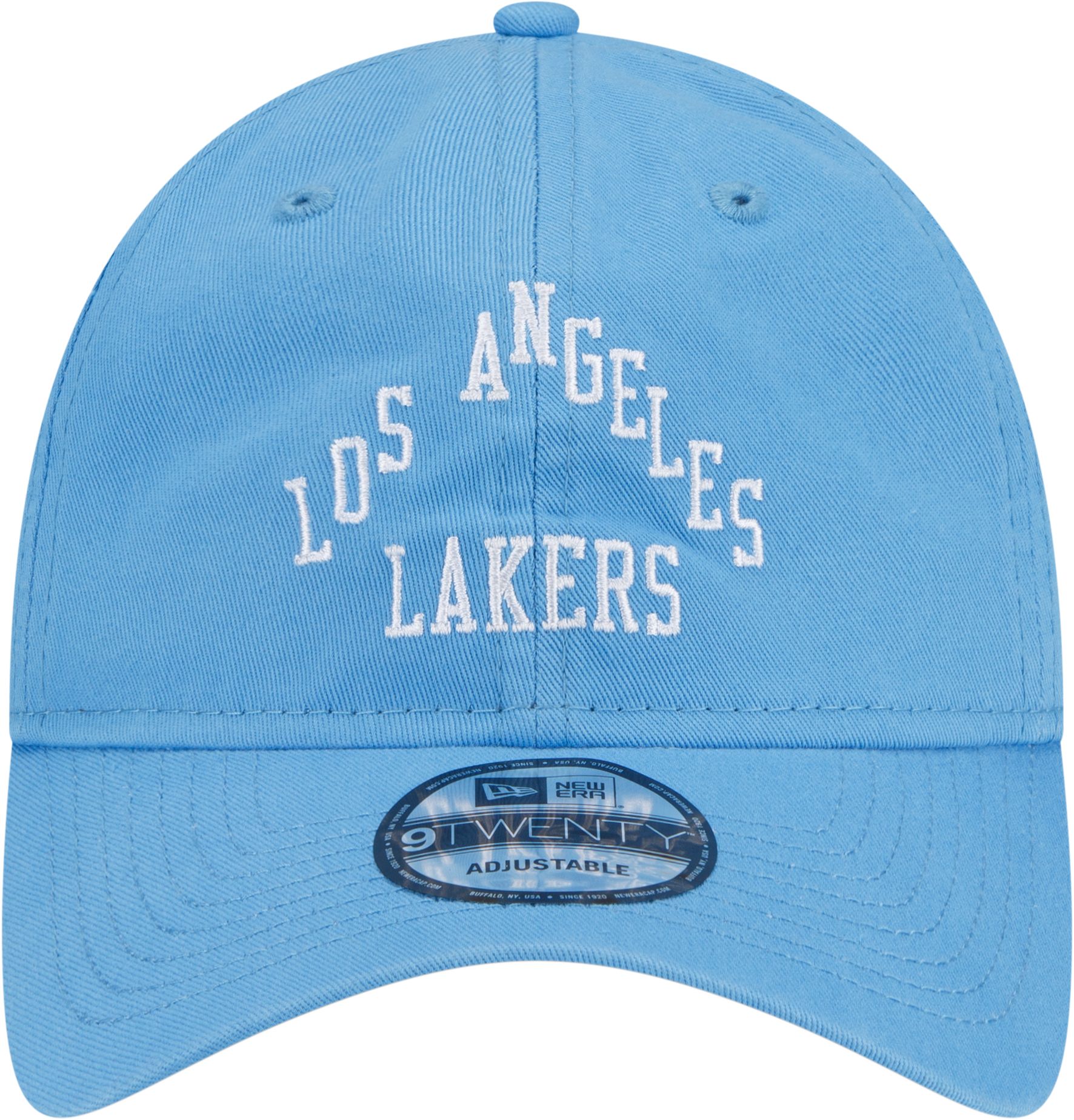 New Era Men's 2021-22 City Edition Los Angeles Lakers Blue 9Twenty Adjustable Hat product image