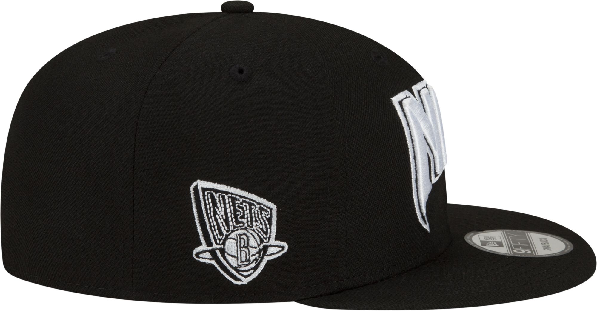 New Era Men's 2021-22 City Edition Brooklyn Nets Black 9Fifty Adjustable Hat product image