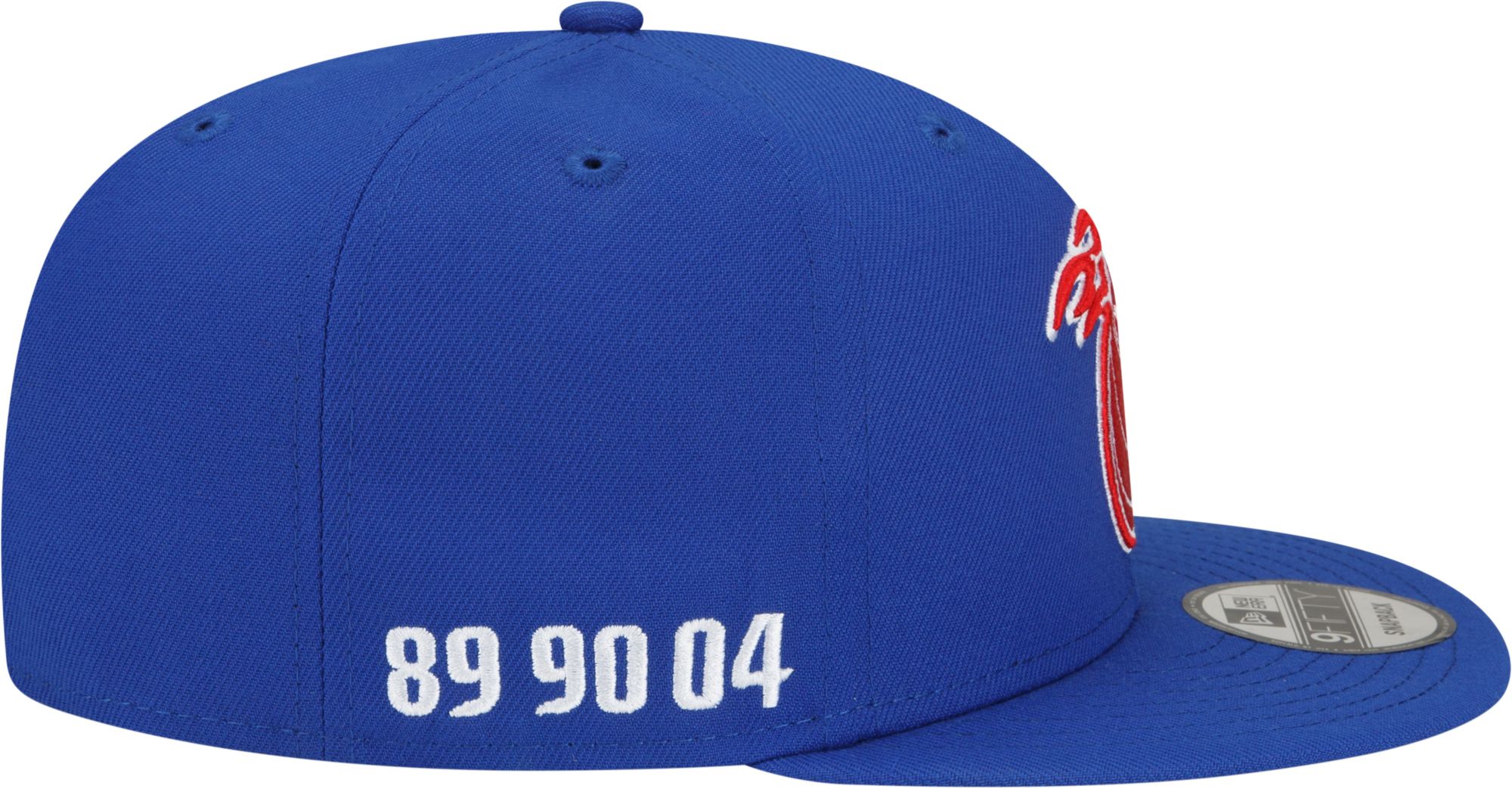 New Era Men's 2021-22 City Edition Detroit Pistons Blue 9Fifty Adjustable Hat product image