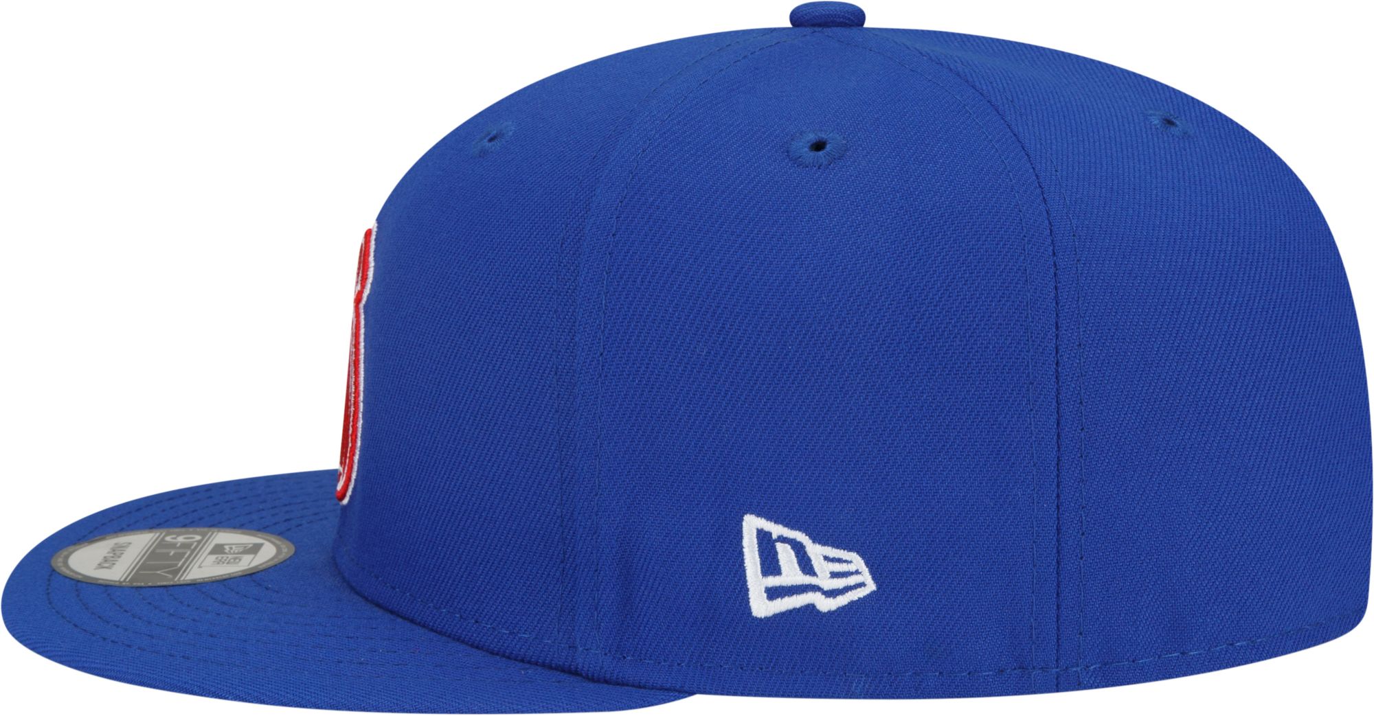 New Era Men's 2021-22 City Edition Detroit Pistons Blue 9Fifty Adjustable Hat product image