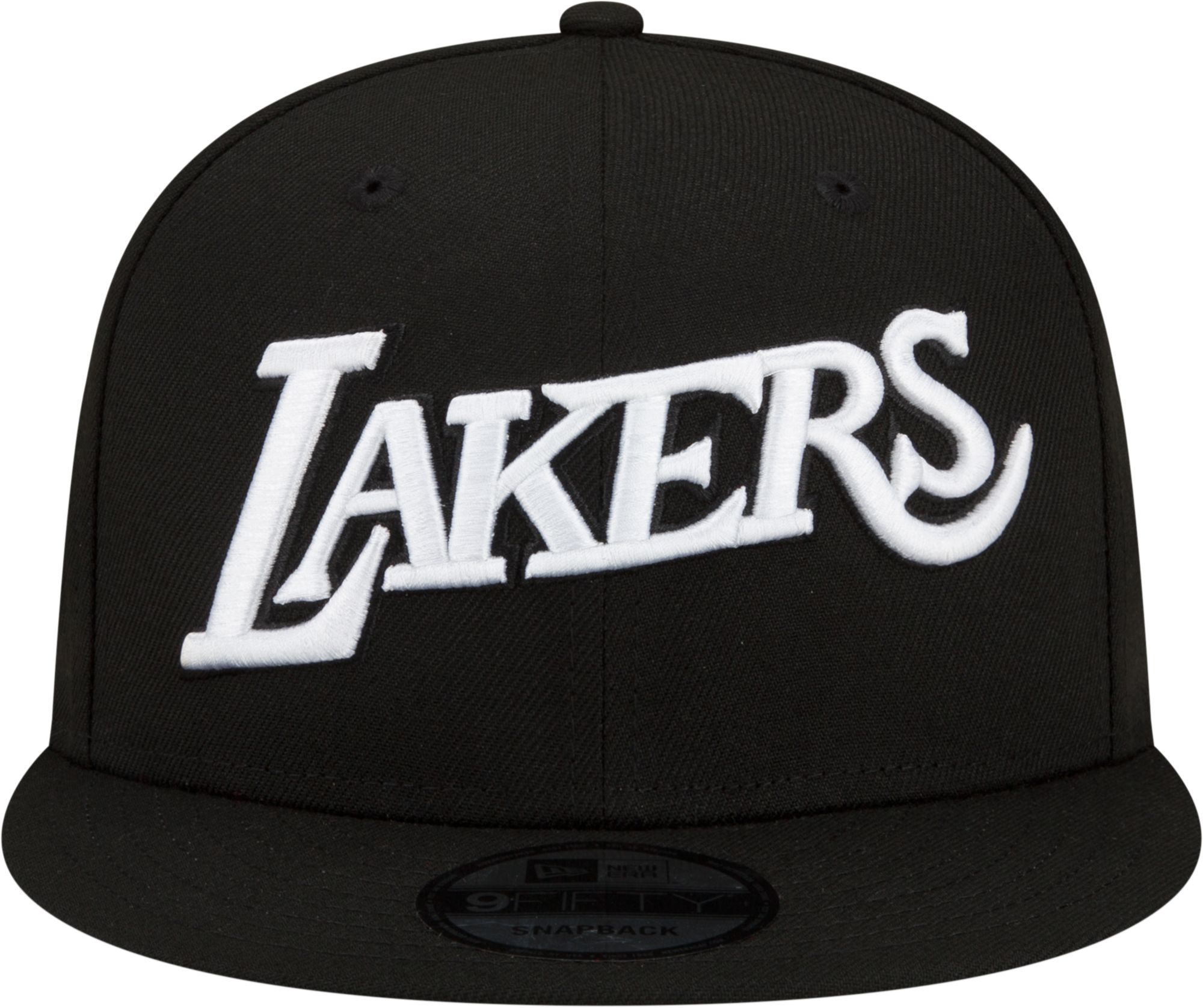 New Era Men's 2021-22 City Edition Los Angeles Lakers Black 9Fifty Adjustable Hat product image