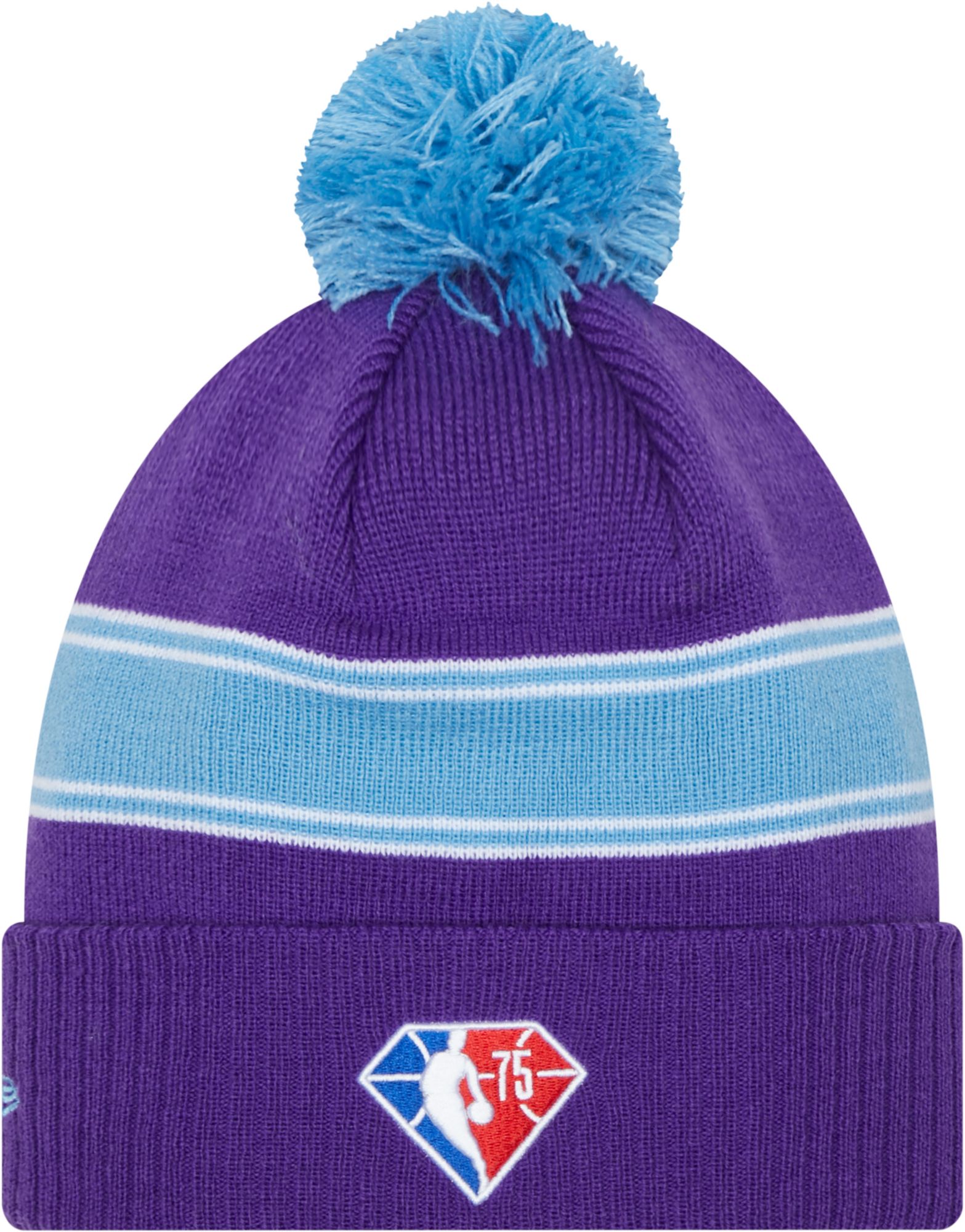 New Era Youth 2021-22 City Edition Los Angeles Lakers Purple Knit Hat product image