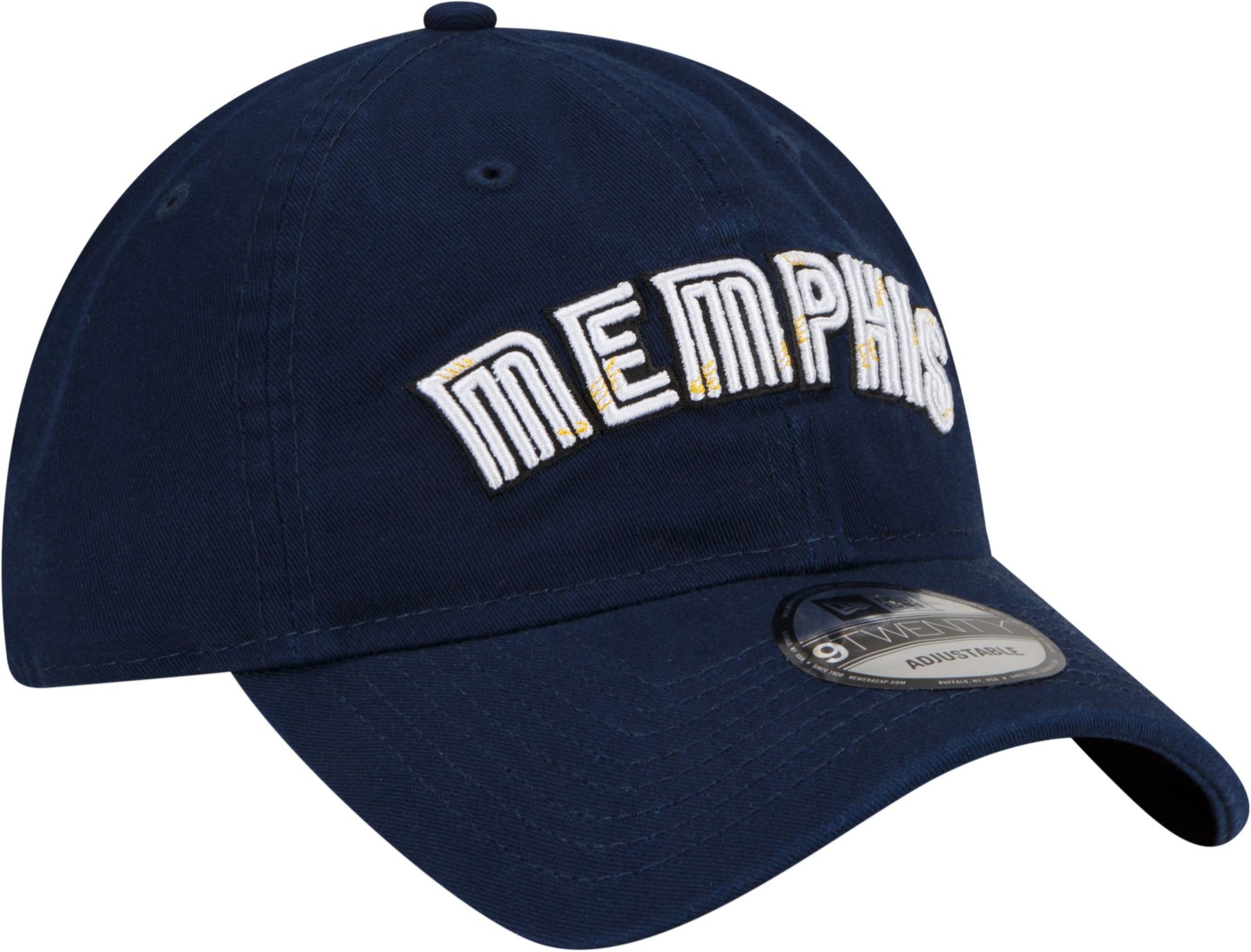 New Era Men's 2021-22 City Edition Memphis Grizzlies Blue 9Twenty Adjustable Hat product image