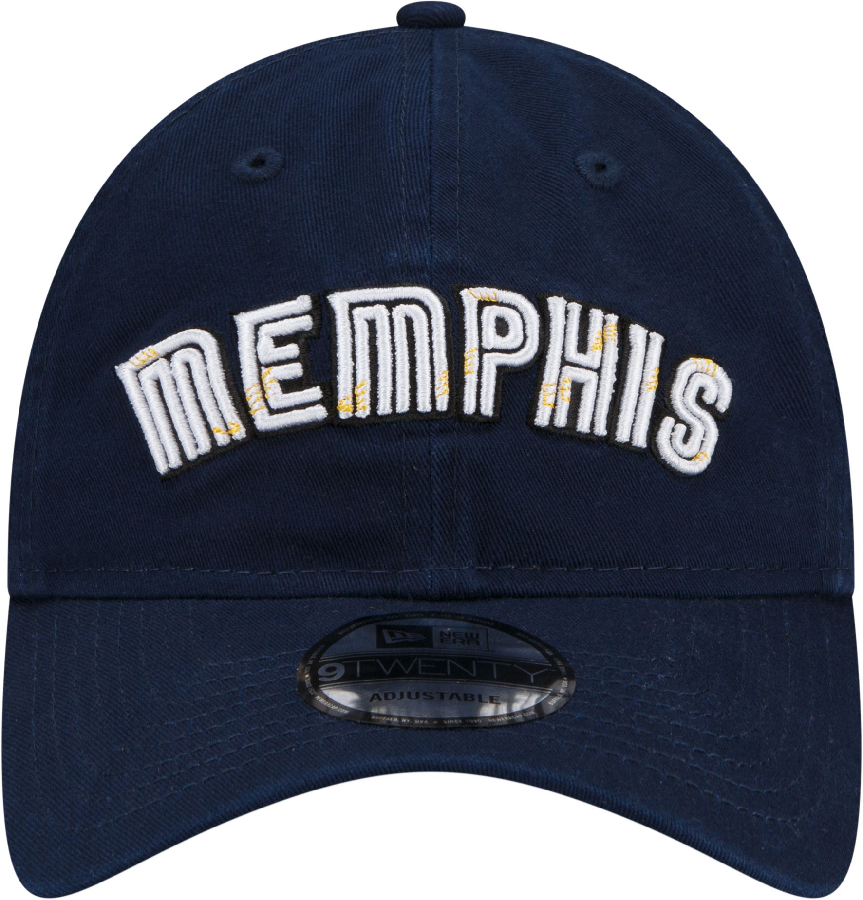 New Era Men's 2021-22 City Edition Memphis Grizzlies Blue 9Twenty Adjustable Hat product image