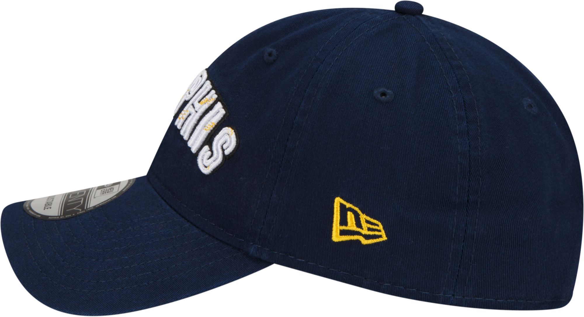 New Era Men's 2021-22 City Edition Memphis Grizzlies Blue 9Twenty Adjustable Hat product image