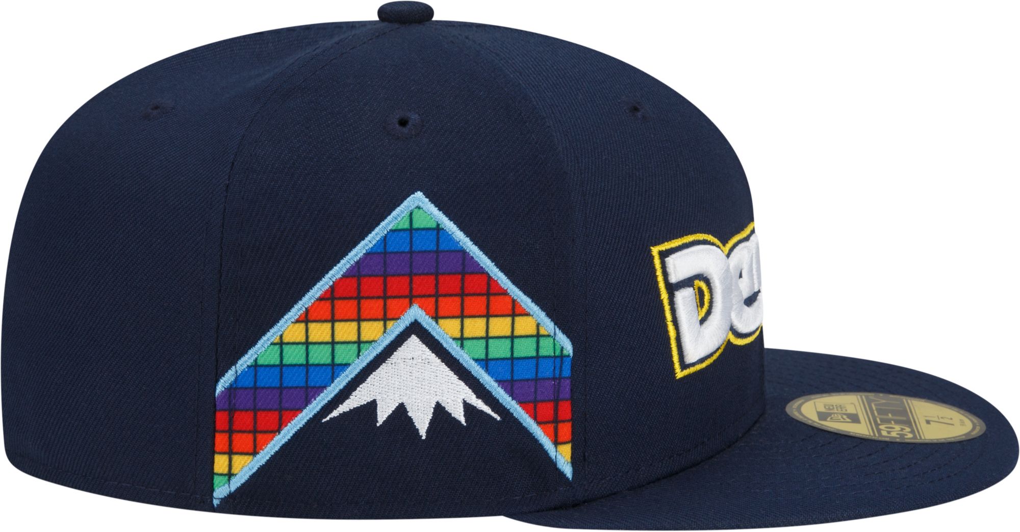 New Era Men's 2021-22 City Edition Denver Nuggets Blue 59Fifty Fitted Hat product image