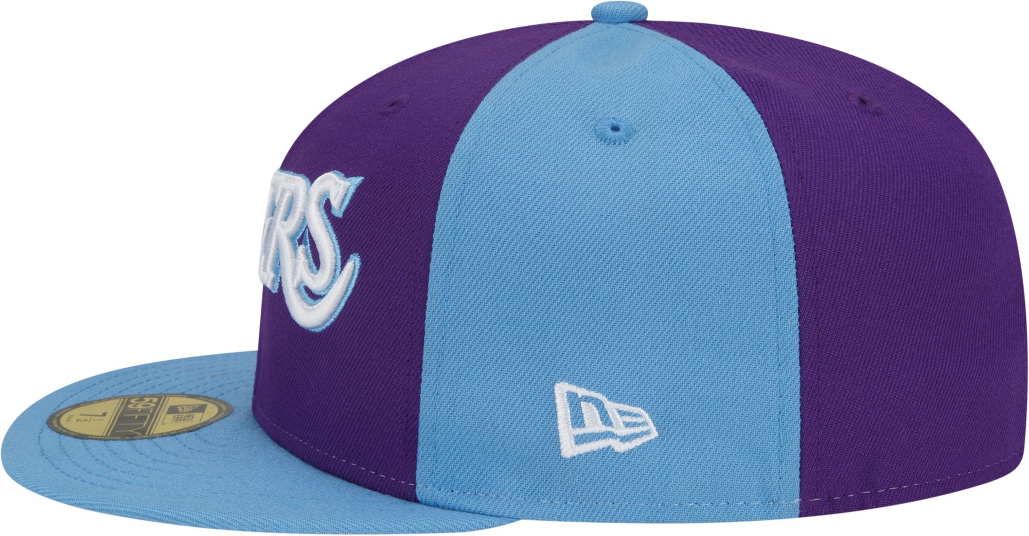 New Era Men's 2021-22 City Edition Los Angeles Lakers Purple 59Fifty Fitted Hat product image
