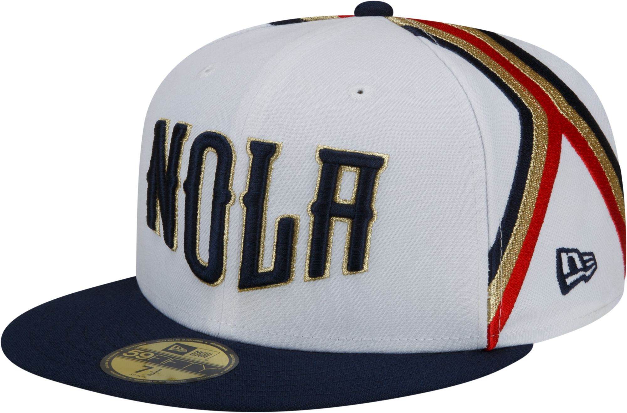 New Era Men's 2021-22 City Edition New Orleans Pelicans Blue 59Fifty Fitted Hat product image