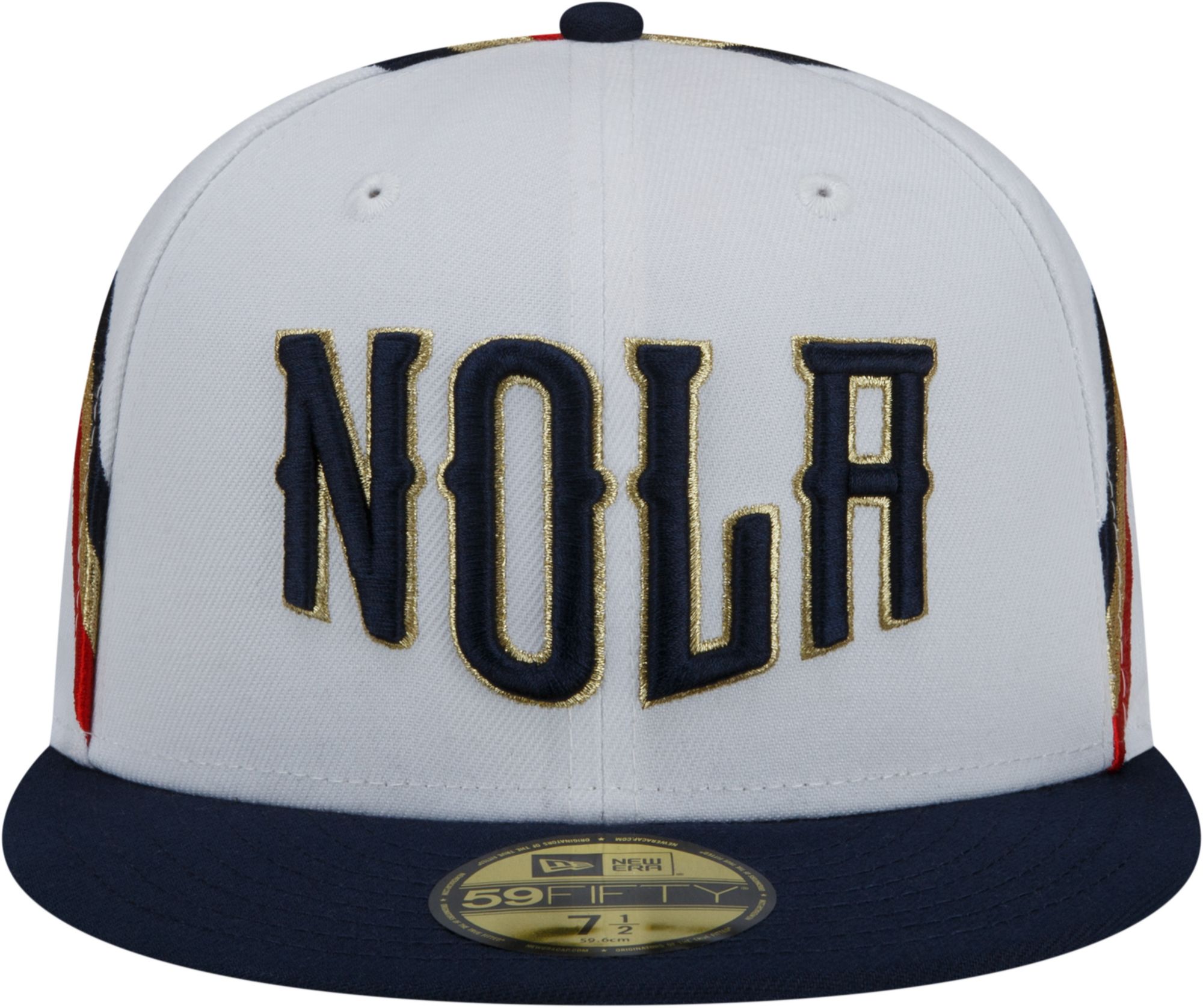 New Era Men's 2021-22 City Edition New Orleans Pelicans Blue 59Fifty Fitted Hat product image