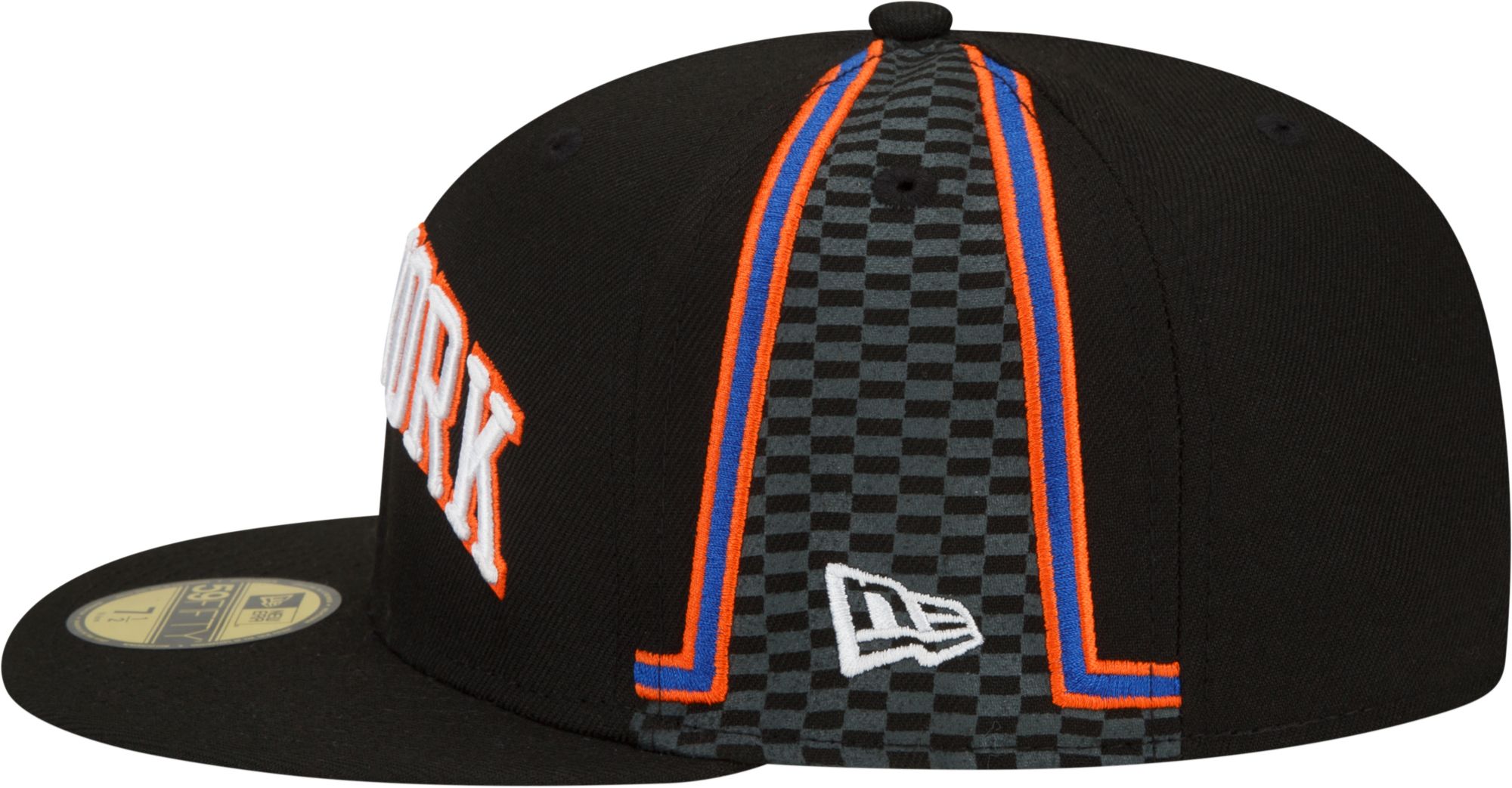 New Era Men's 2021-22 City Edition New York Knicks Black 59Fifty Fitted Hat product image