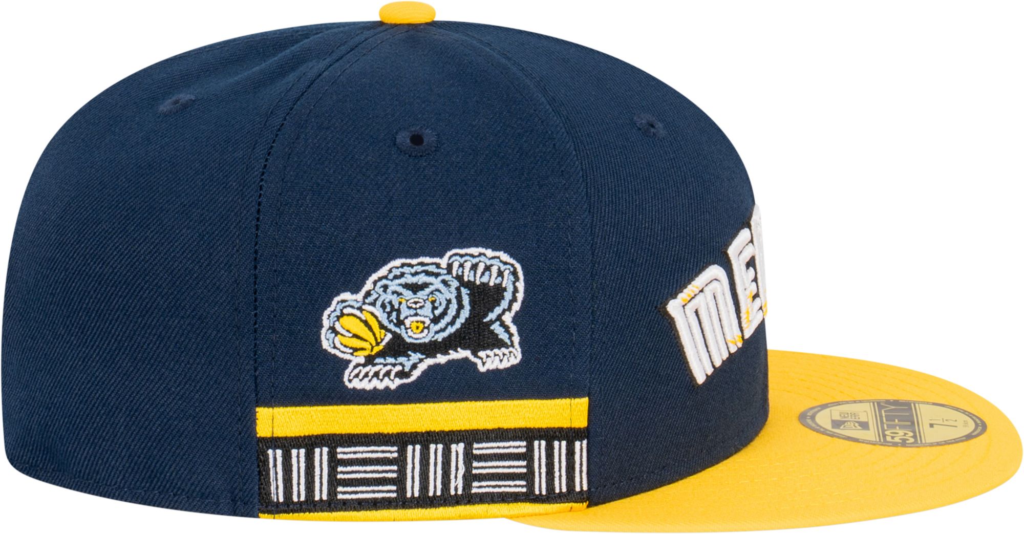 New Era Men's 2021-22 City Edition Memphis Grizzlies Blue 59Fifty Fitted Hat product image