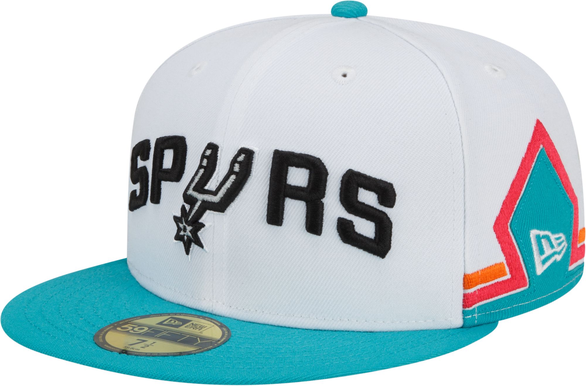 New Era Men's 2021-22 City Edition San Antonio Spurs White 59Fifty Fitted Hat product image