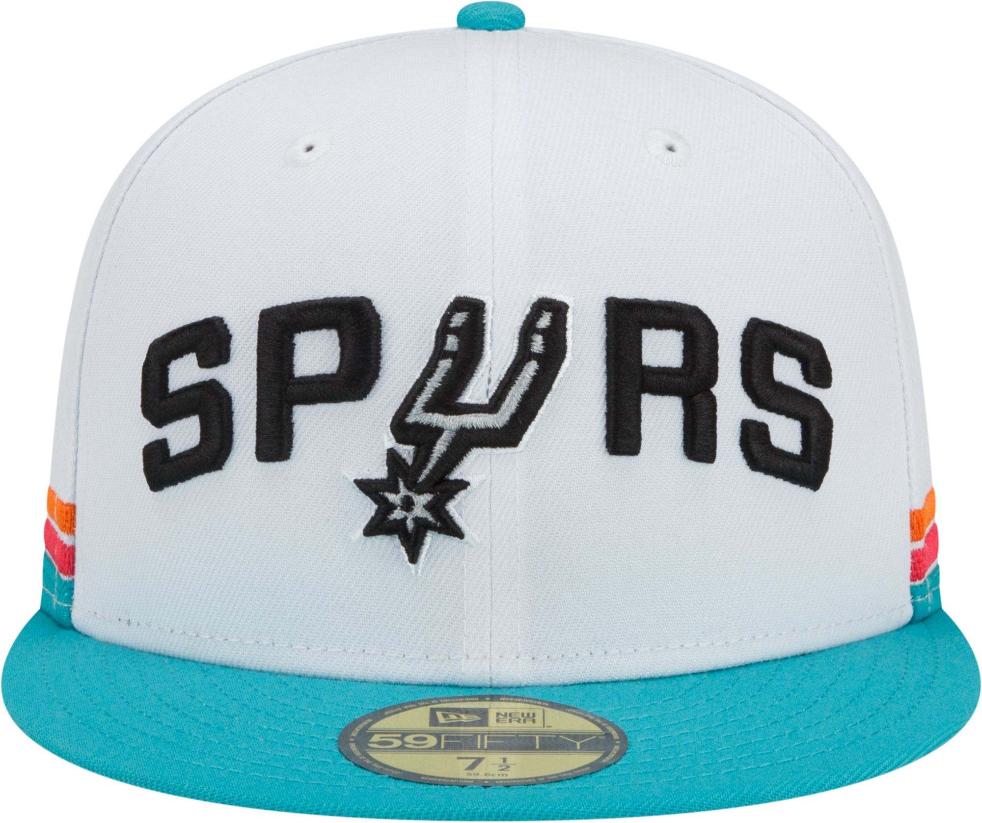 New Era Men's 2021-22 City Edition San Antonio Spurs White 59Fifty Fitted Hat product image