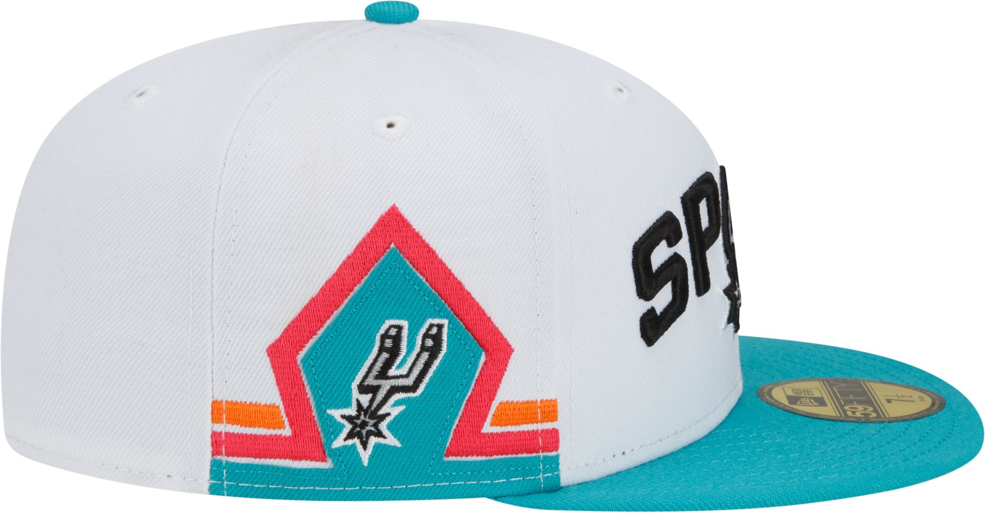 New Era Men's 2021-22 City Edition San Antonio Spurs White 59Fifty Fitted Hat product image