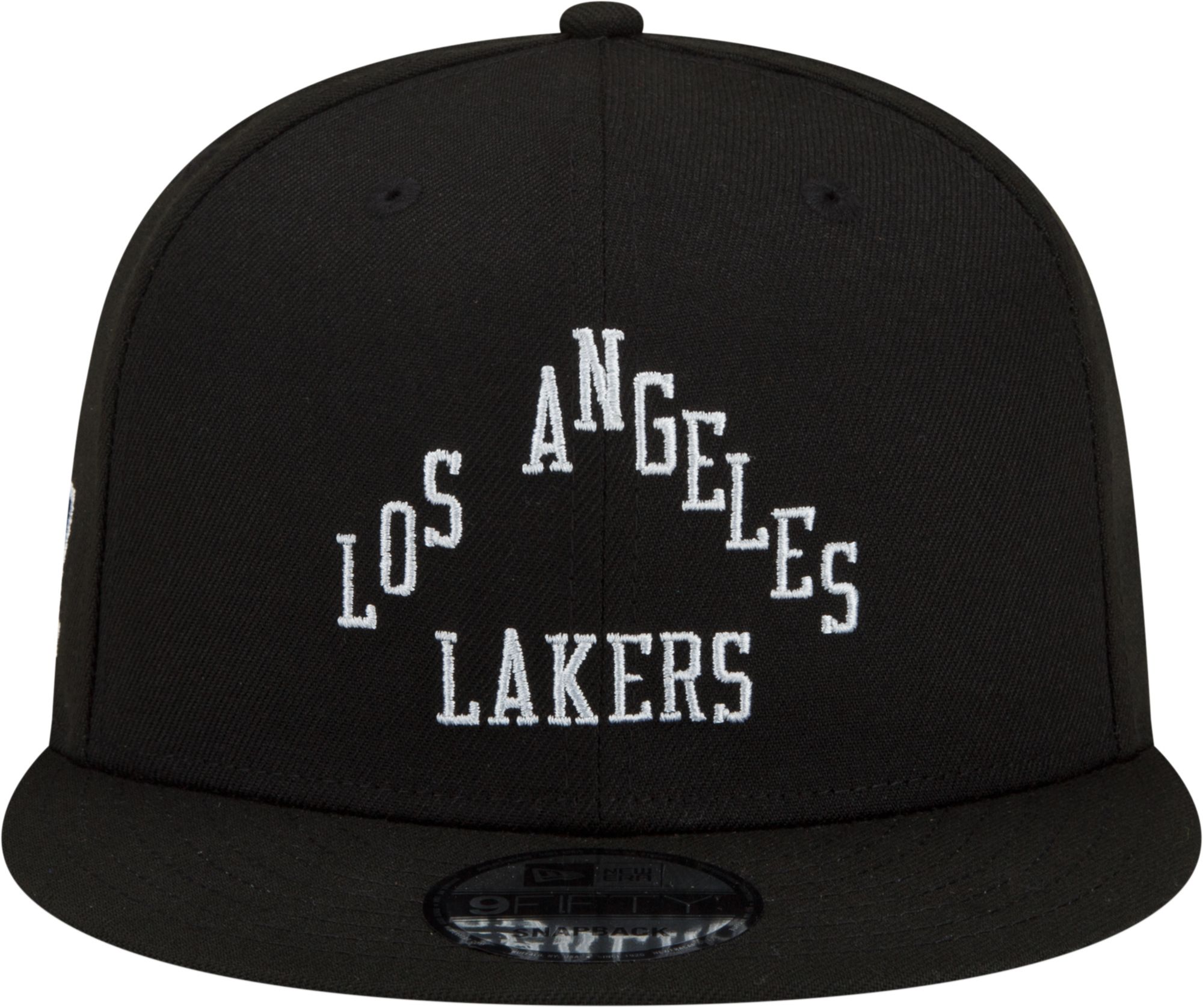 New Era Men's 2021-22 City Edition Los Angeles Lakers Black 9Fifty Adjustable Hat product image