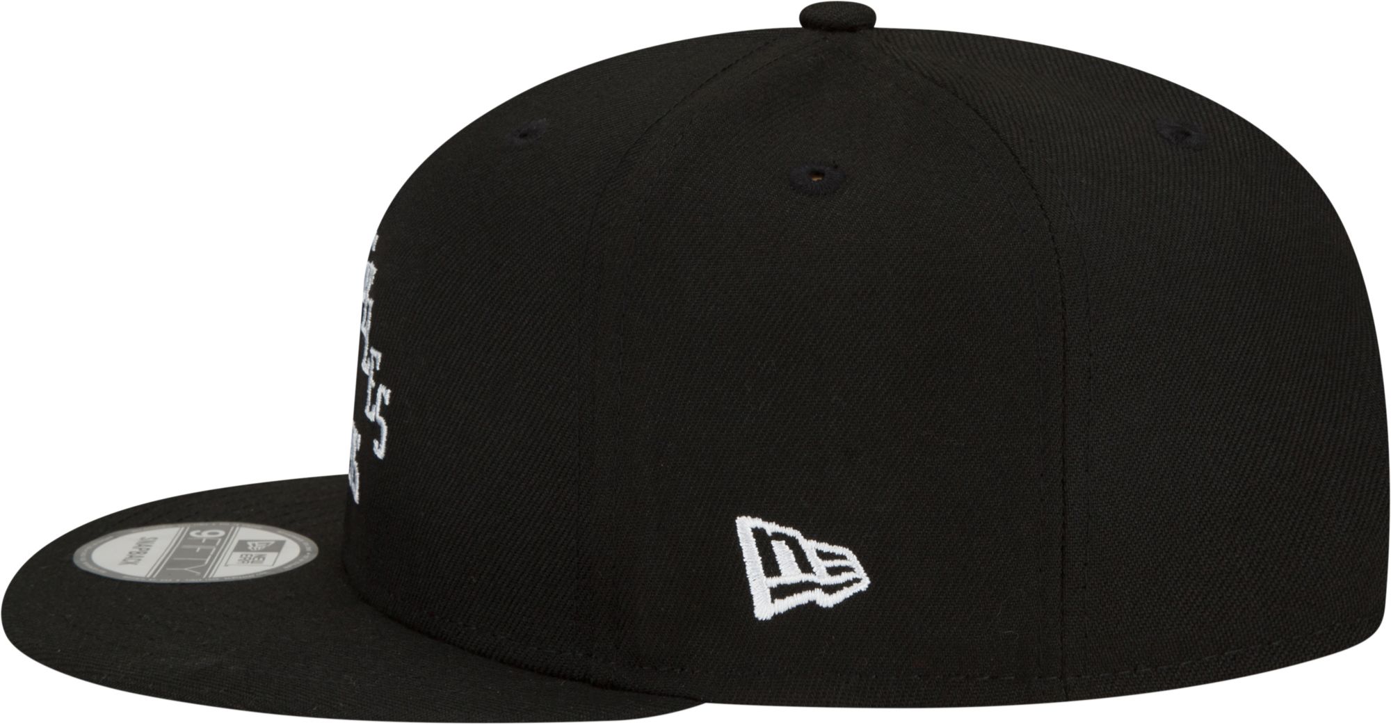New Era Men's 2021-22 City Edition Los Angeles Lakers Black 9Fifty Adjustable Hat product image