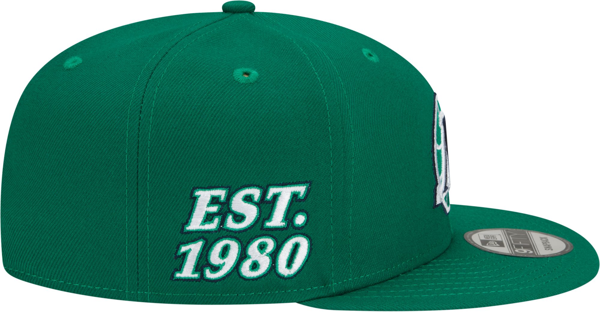New Era Men's 2021-22 City Edition Dallas Mavericks Green 9Fifty Adjustable Hat product image