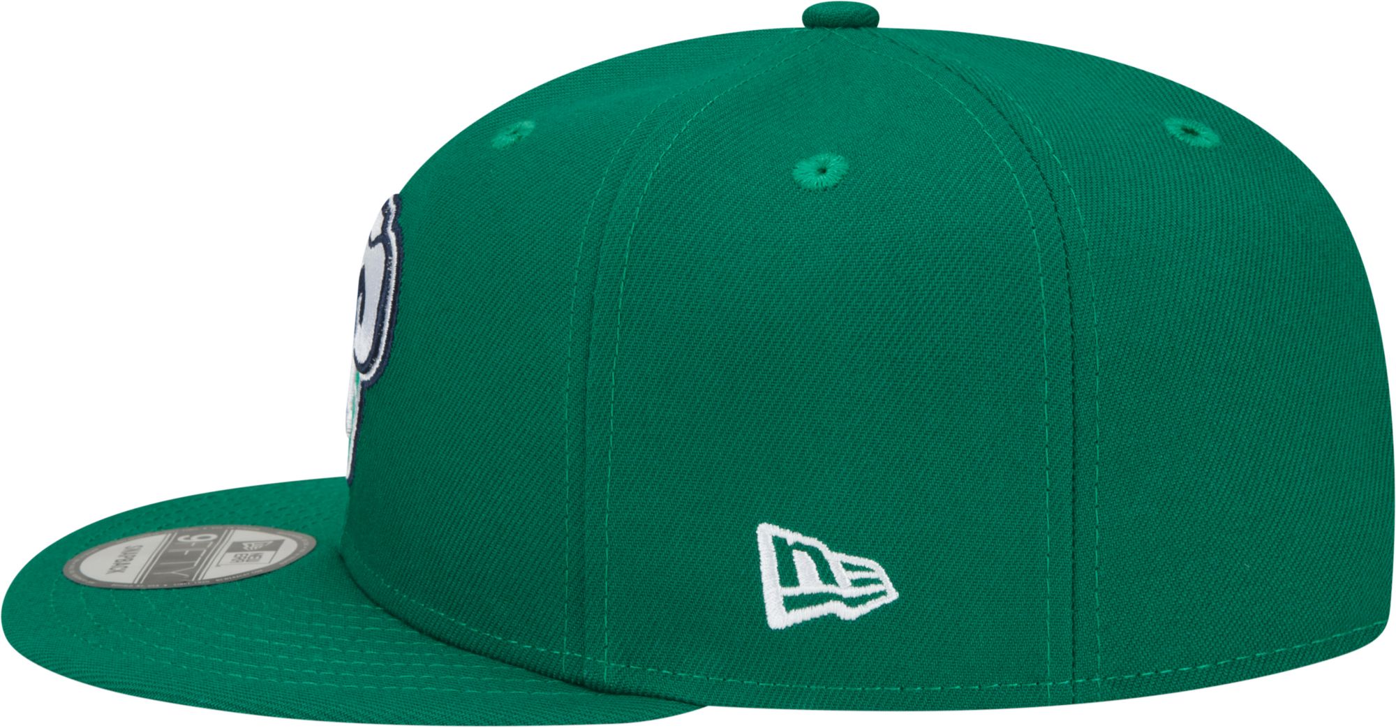 New Era Men's 2021-22 City Edition Dallas Mavericks Green 9Fifty Adjustable Hat product image