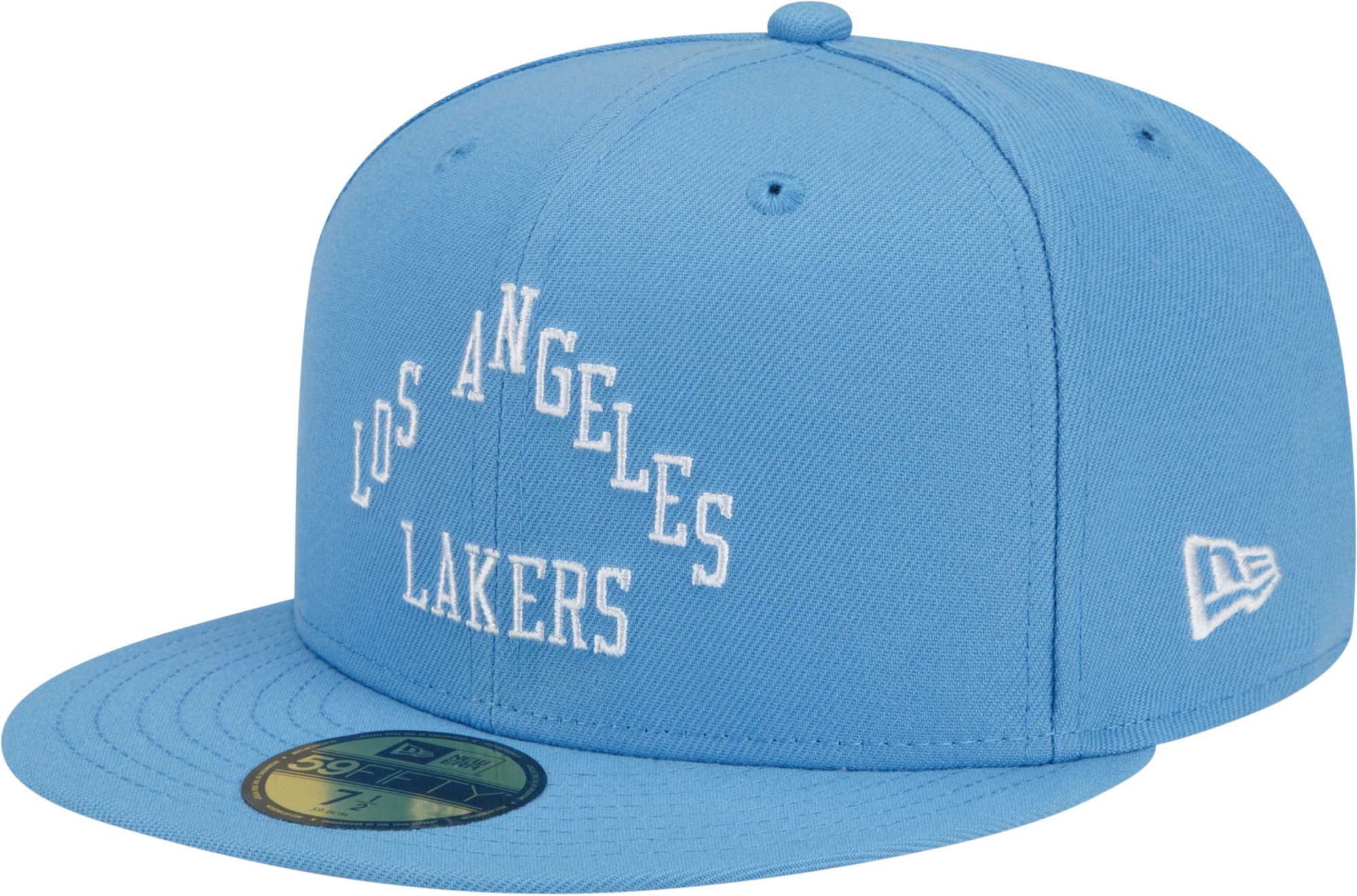 New Era Men's 2021-22 City Edition Los Angeles Lakers Blue 59Fifty Fitted Hat product image