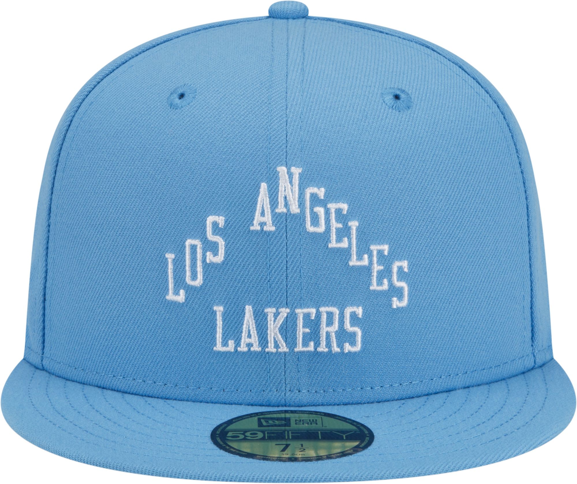 New Era Men's 2021-22 City Edition Los Angeles Lakers Blue 59Fifty Fitted Hat product image
