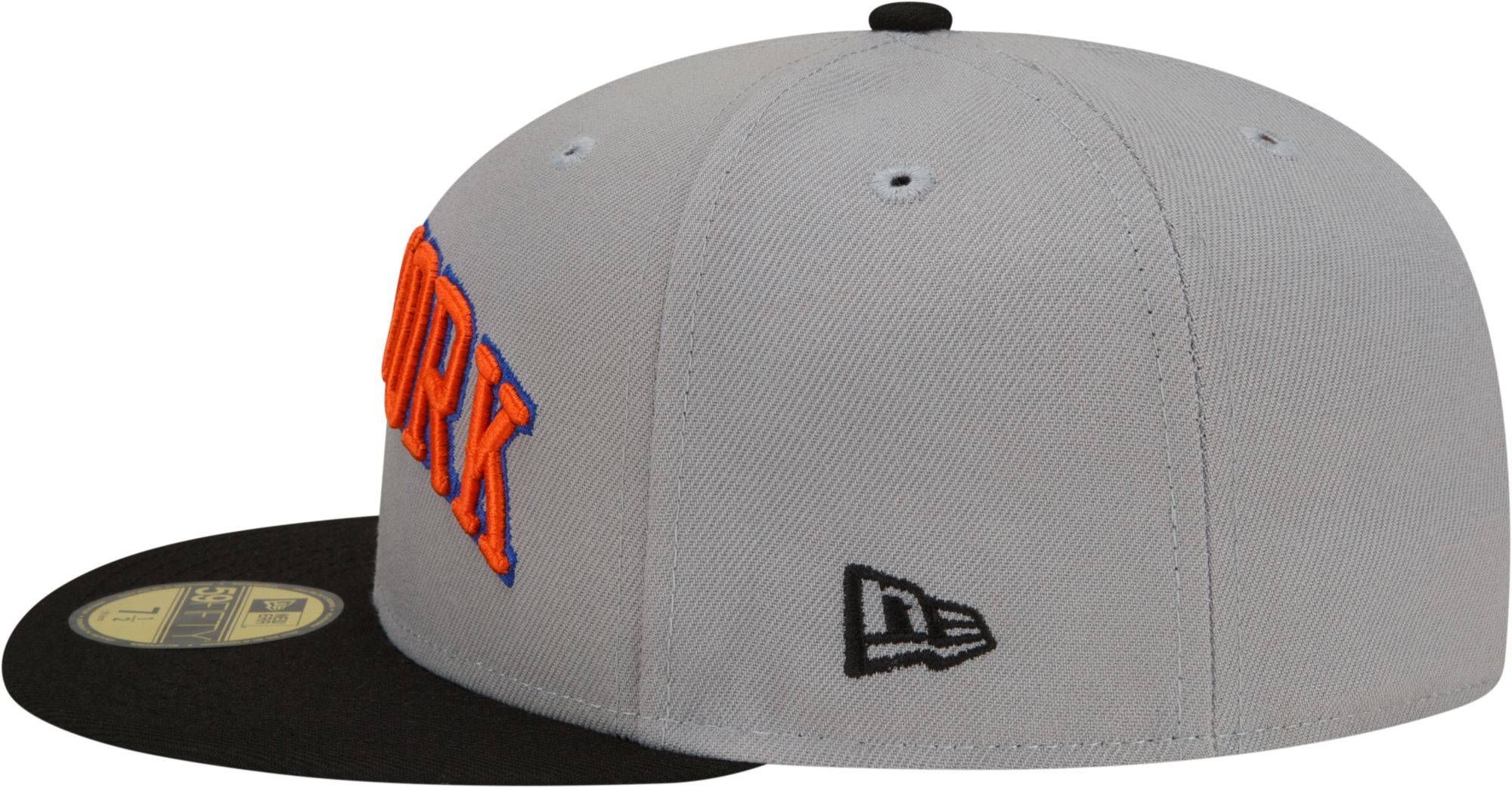 New Era Men's 2021-22 City Edition New York Knicks Gray 59Fifty Fitted Hat product image