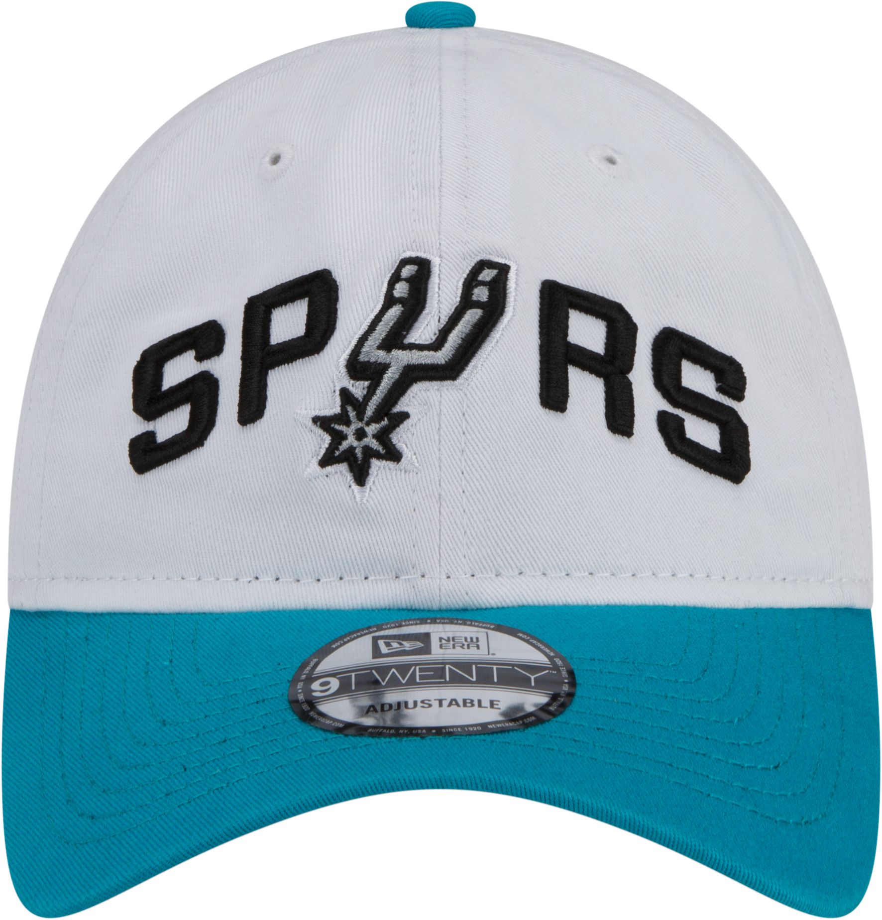 New Era Men's 2021-22 City Edition San Antonio Spurs White 9Twenty Adjustable Hat product image