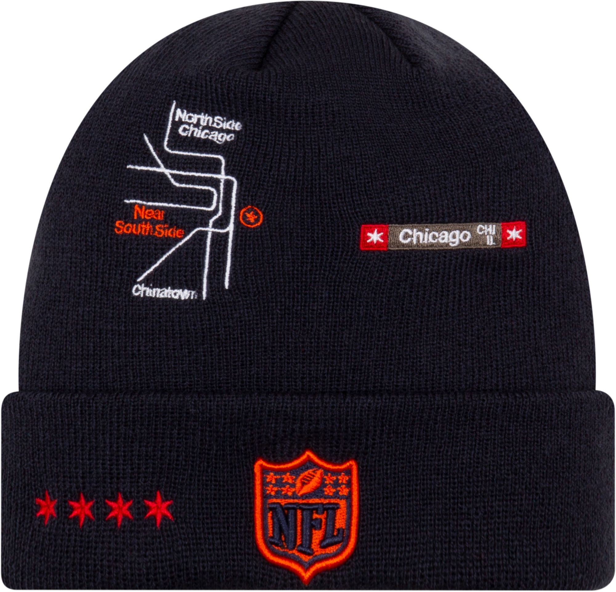 New Era Men's Chicago Bears City Transit Navy Knit product image