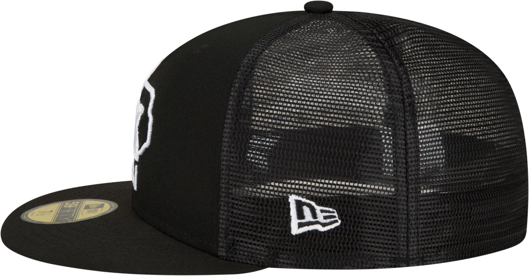 New Era Men's Texas Rangers Batting Practice Black 59Fifty Fitted Hat product image