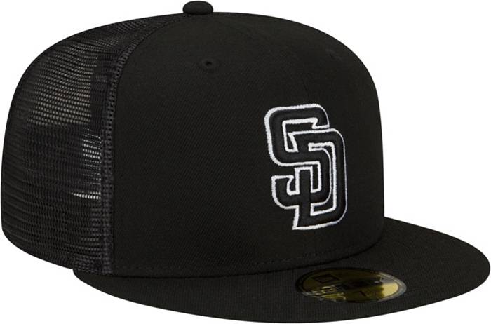 KTZ San Diego Padres Mlb White And Black 59fifty Cap for Men