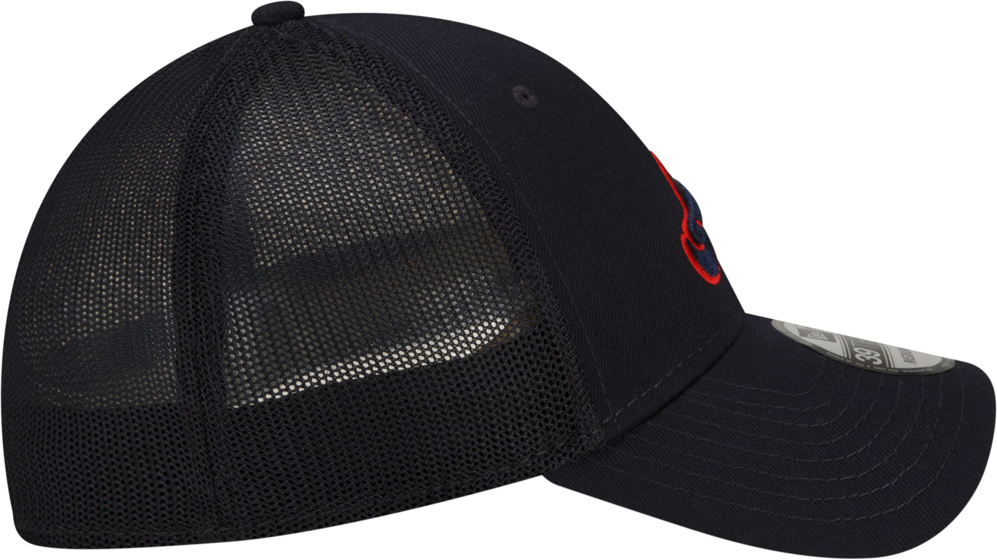 New Era Men's Atlanta Braves Batting Practice Black 39Thirty Stretch Fit Hat product image
