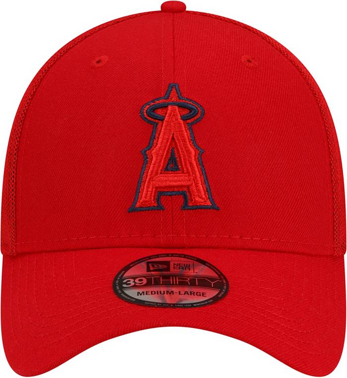 Men's New Era Red Los Angeles Angels Batting Practice T-Shirt Size: Small