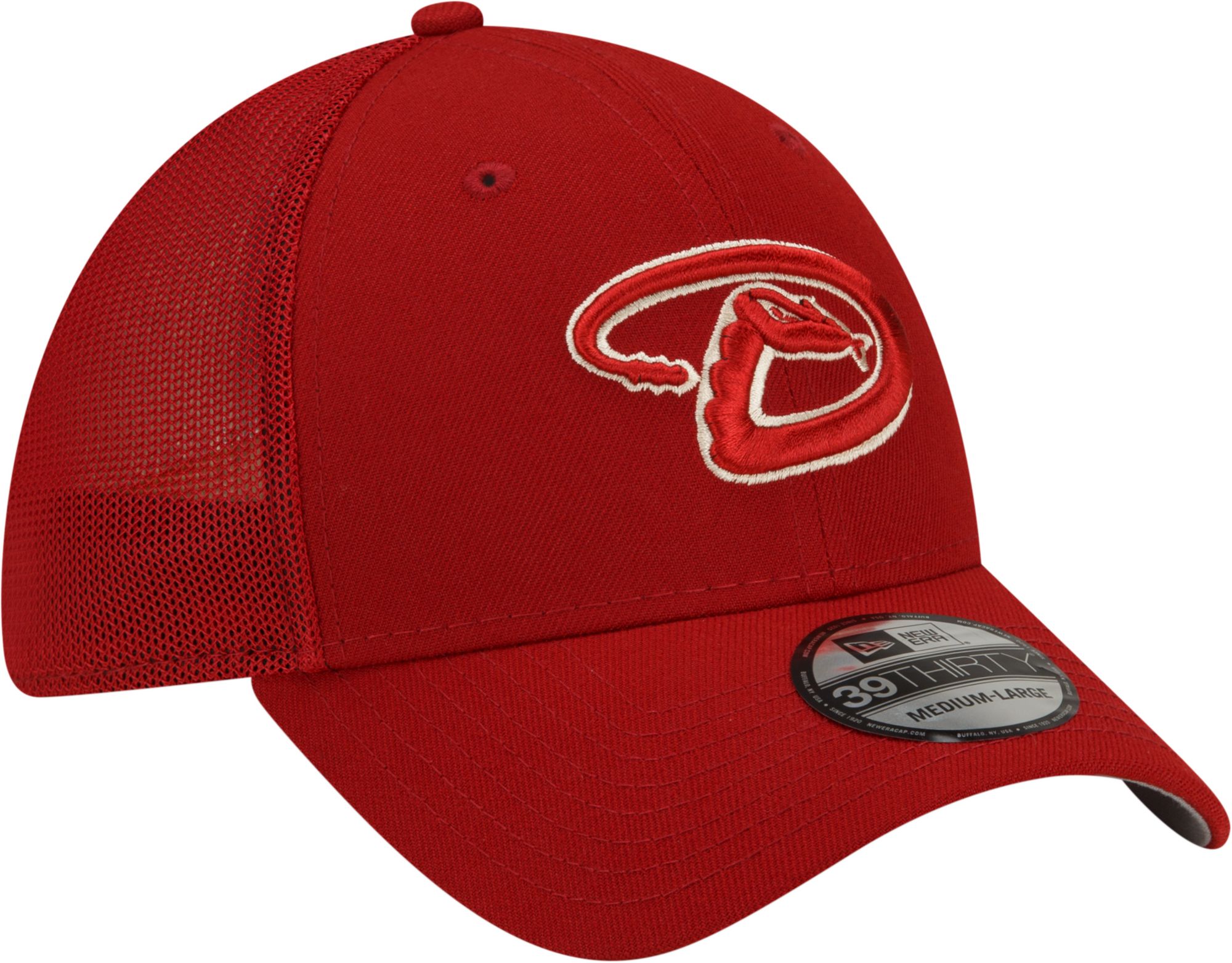 New Era Men's Arizona Diamondbacks Batting Practice Red 39Thirty Stretch Fit Hat product image