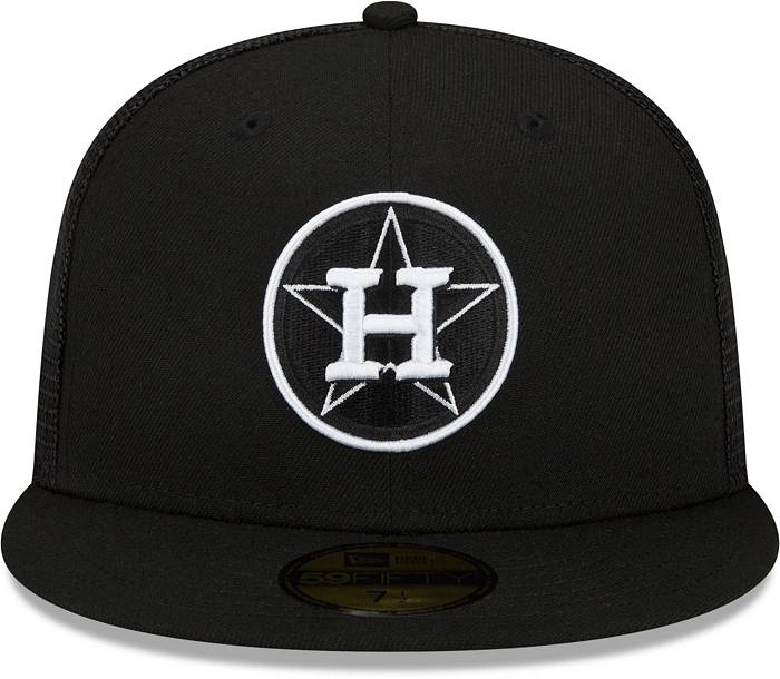 New Era Men's Houston Astros Batting Practice Black 59Fifty Fitted Hat