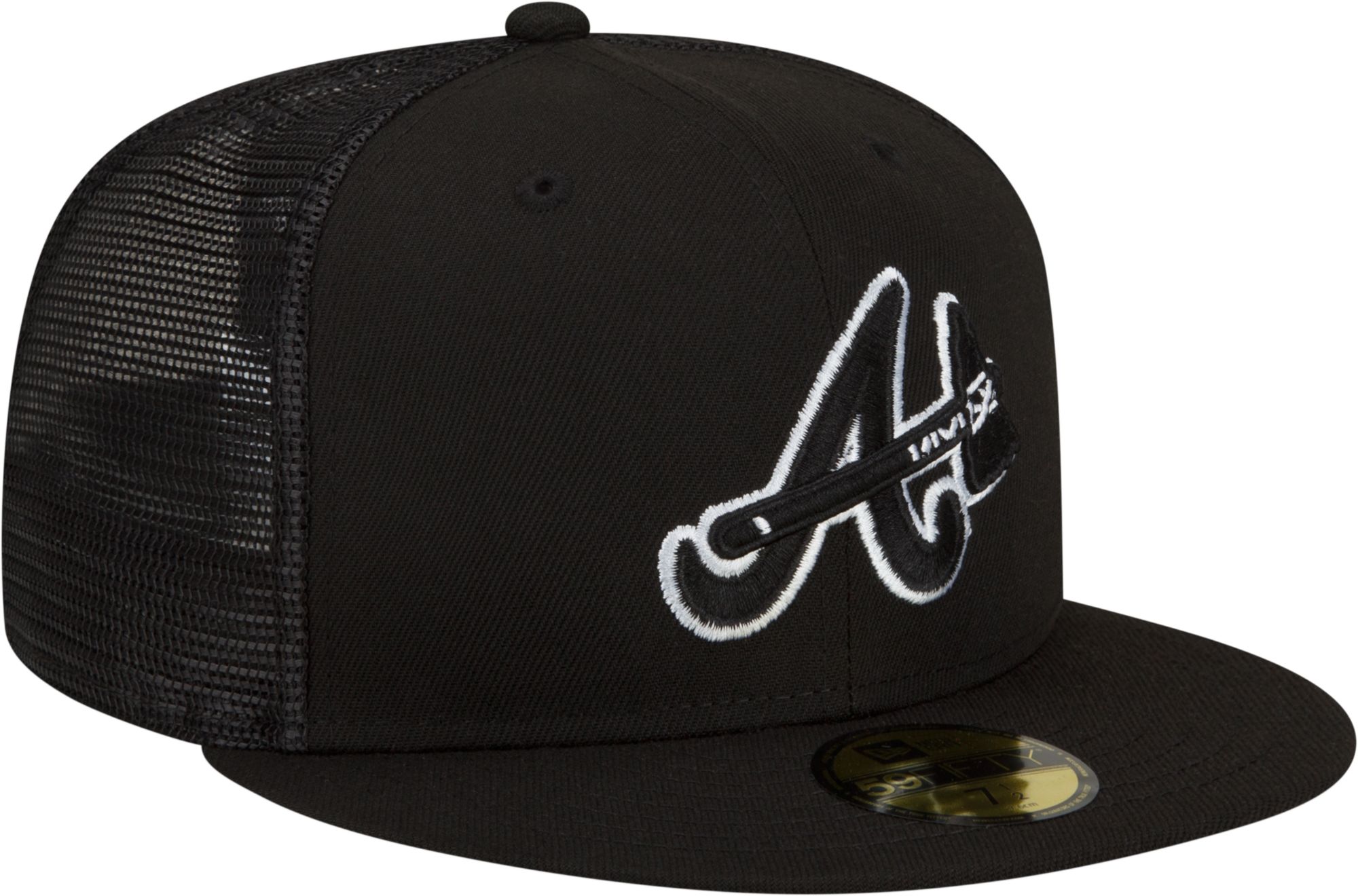 New Era Men's Atlanta Braves Batting Practice Black 59Fifty Fitted Hat product image