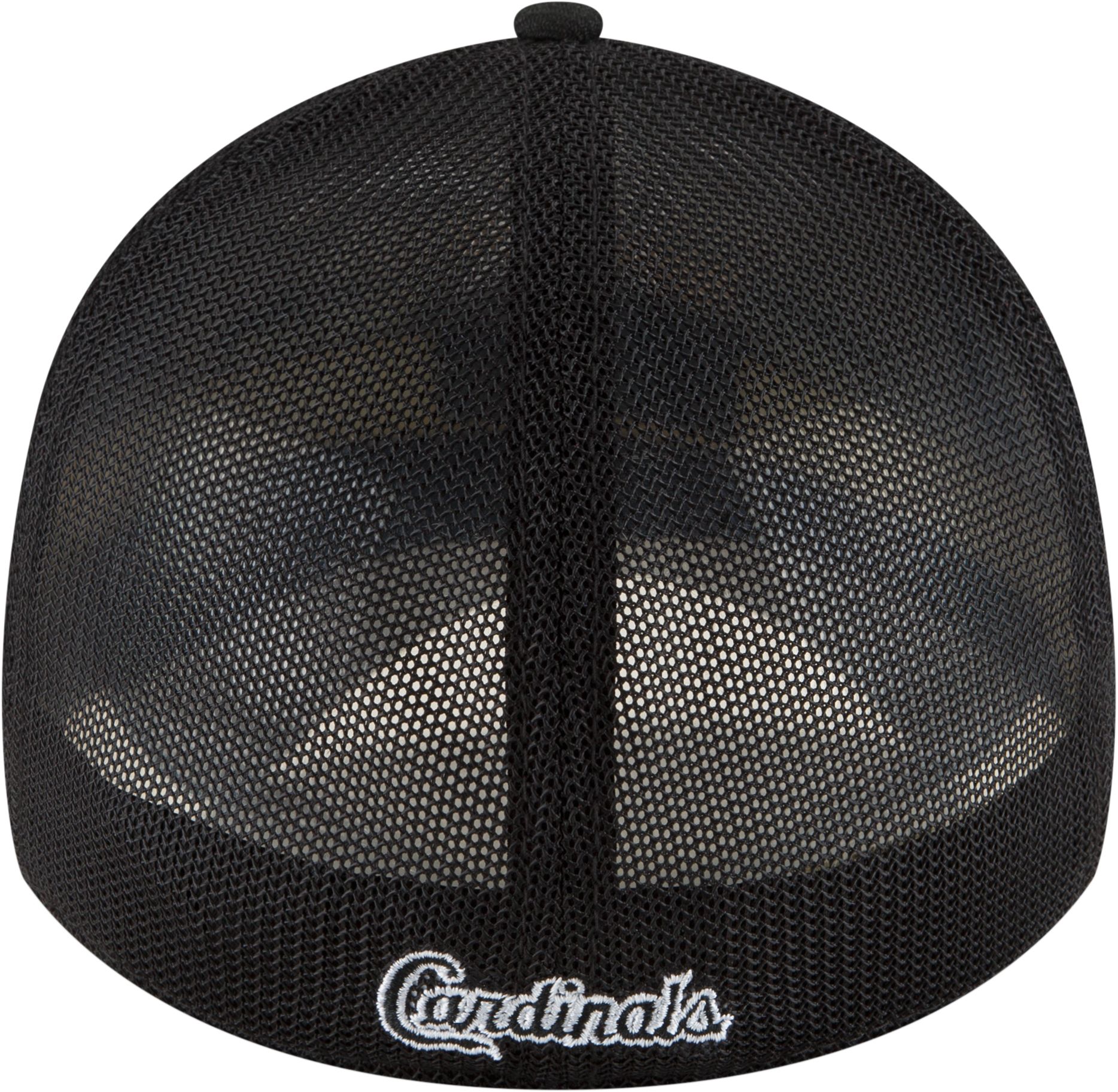 New Era Men's St. Louis Cardinals Black 39Thirty Stretch Fit Hat product image