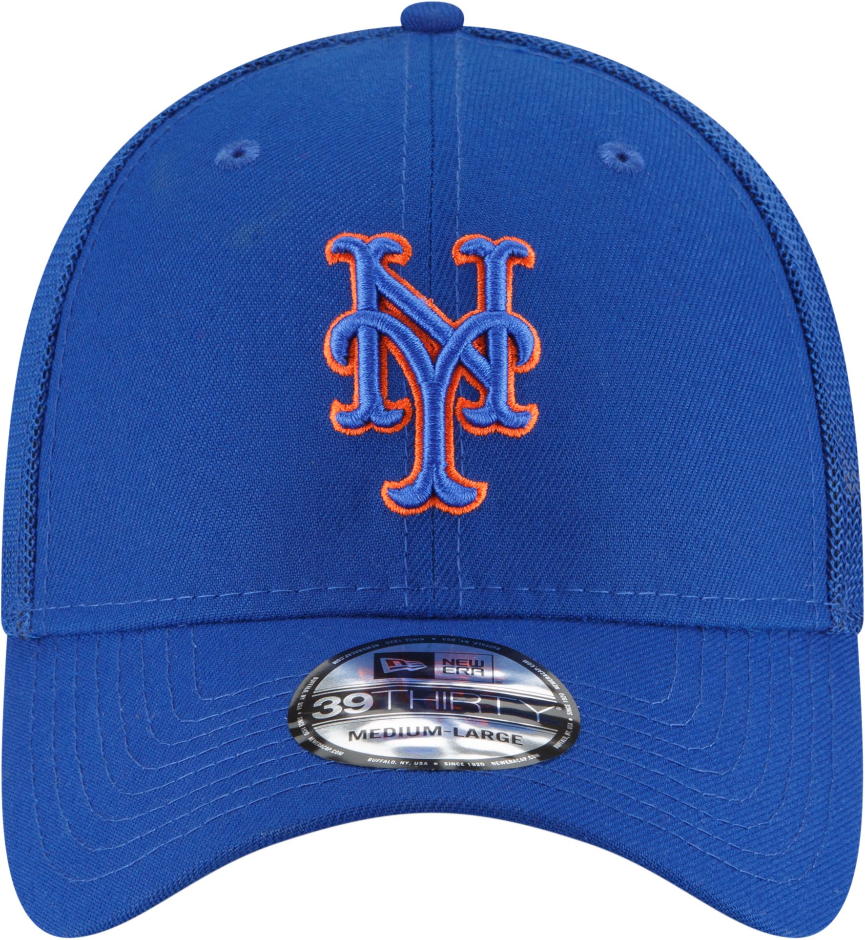 New Era Men's New York Mets Batting Practice Blue 39Thirty Stretch Fit Hat product image