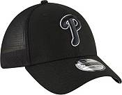 New Era Men's Philadelphia Phillies Batting Practice Black 39Thirty Stretch Fit Hat product image